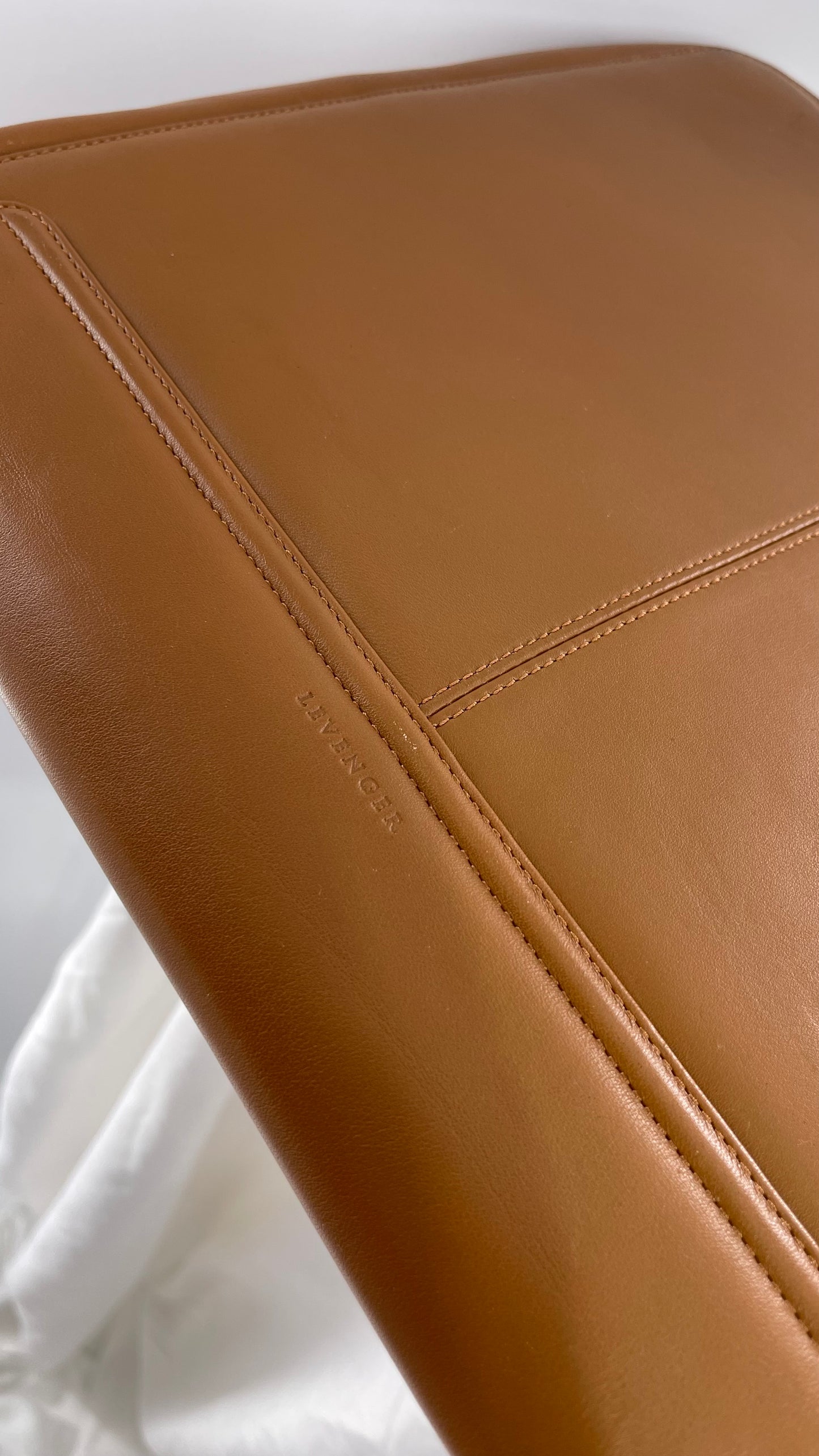 Levenger Genuine Leather Laptop Case/Briefcase Binder Portfolio