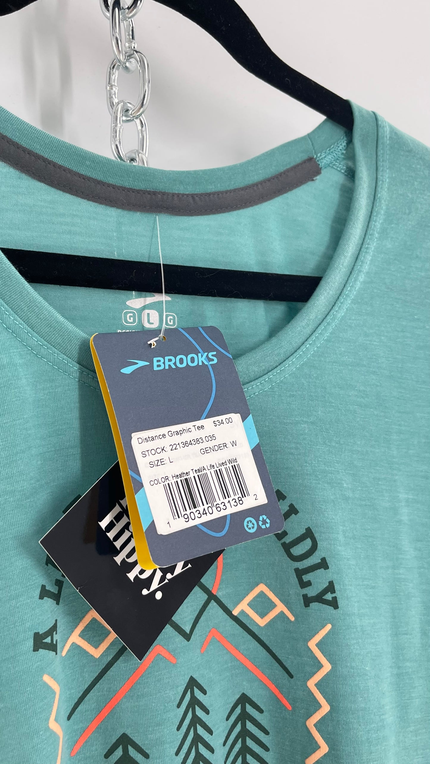 BROOKS A Wild Life with Tags Attached (Large)