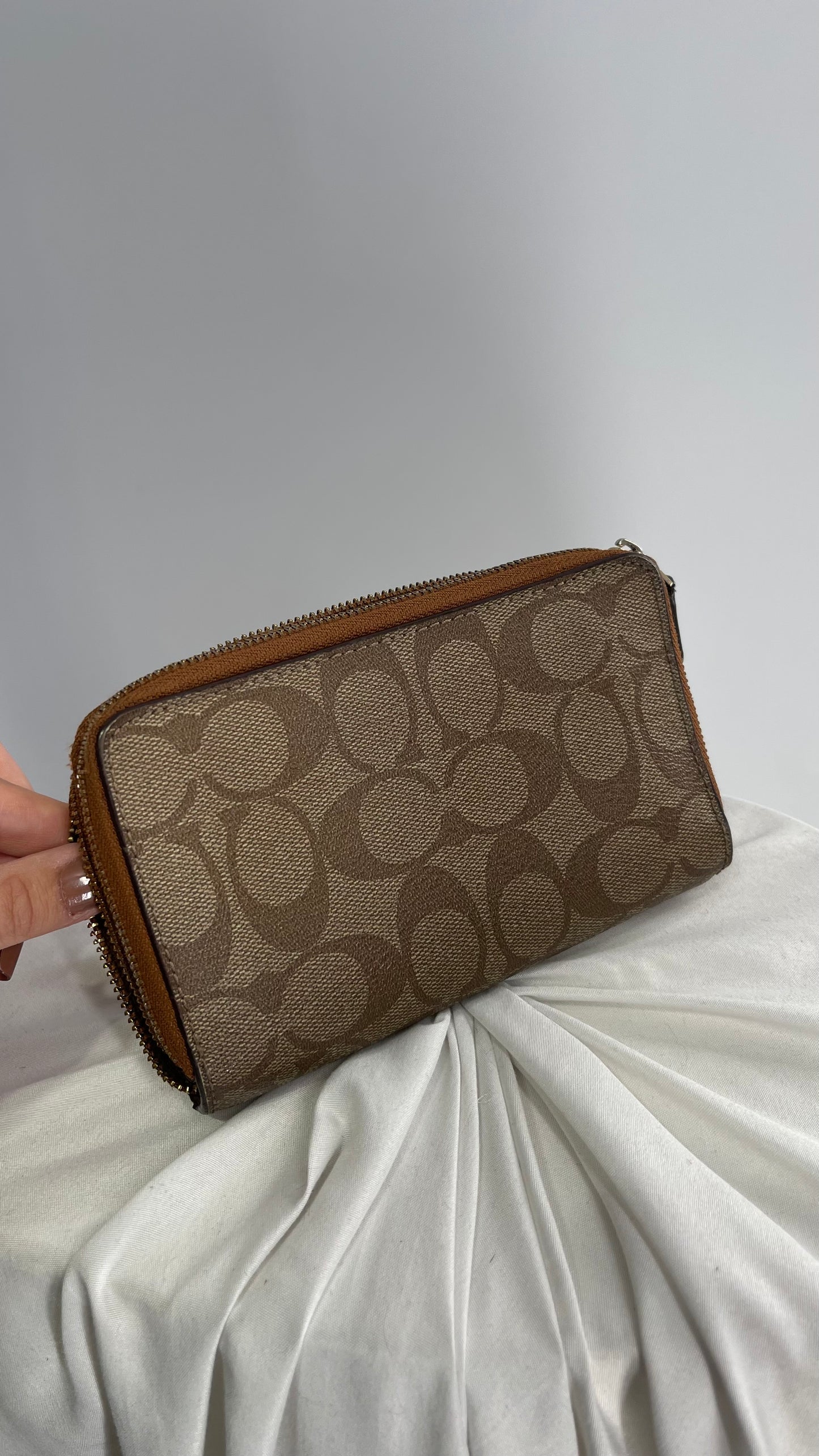 Vintage COACH Monogram Wallet