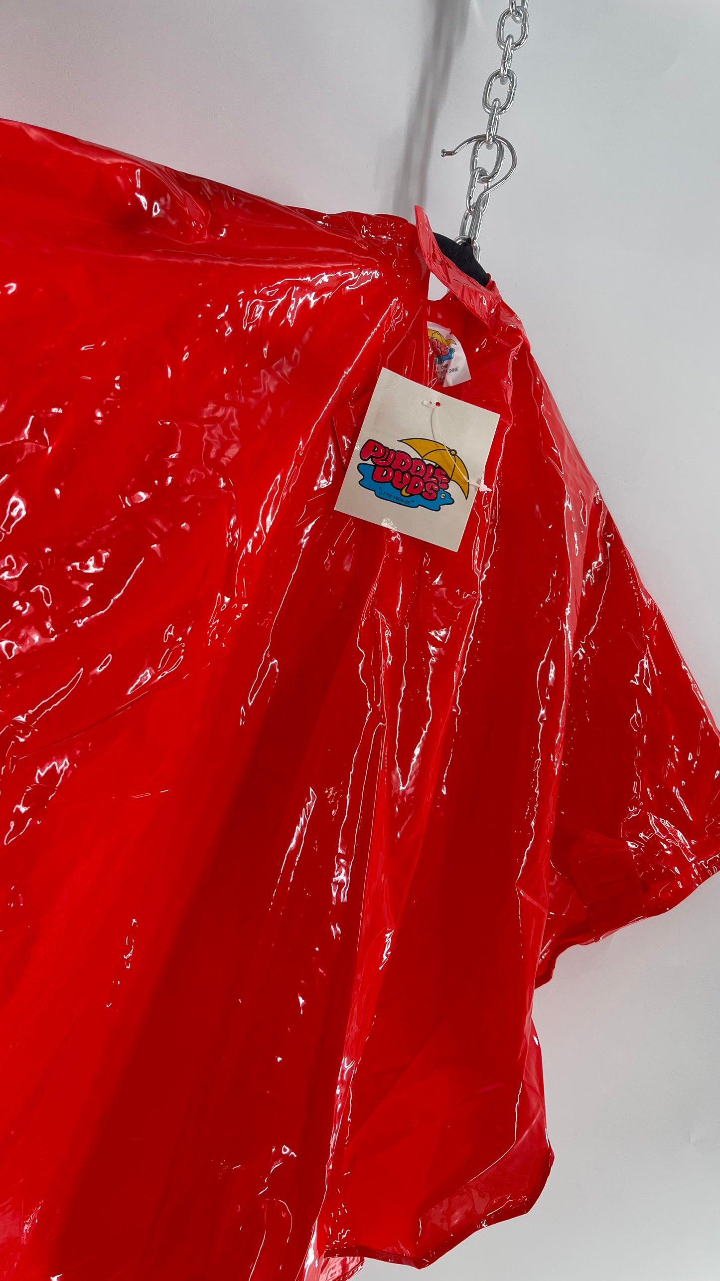 Deadstock Vintage Puddle Duds Puppy Rain Poncho with Dog Hood and Floppy Ears ‘90s (One Size)