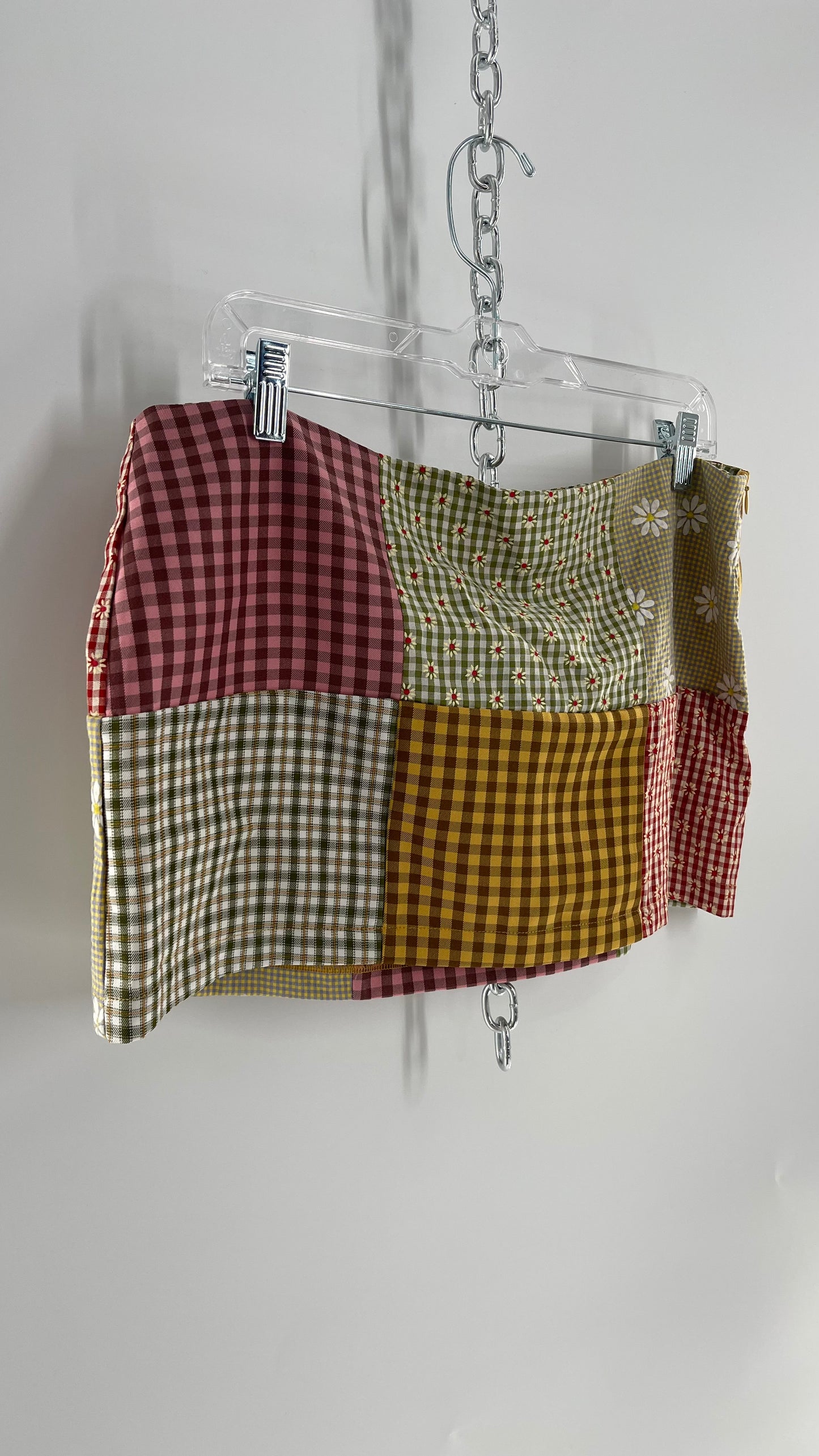 The Ragged Priest Patchwork Mini Skirt (12)