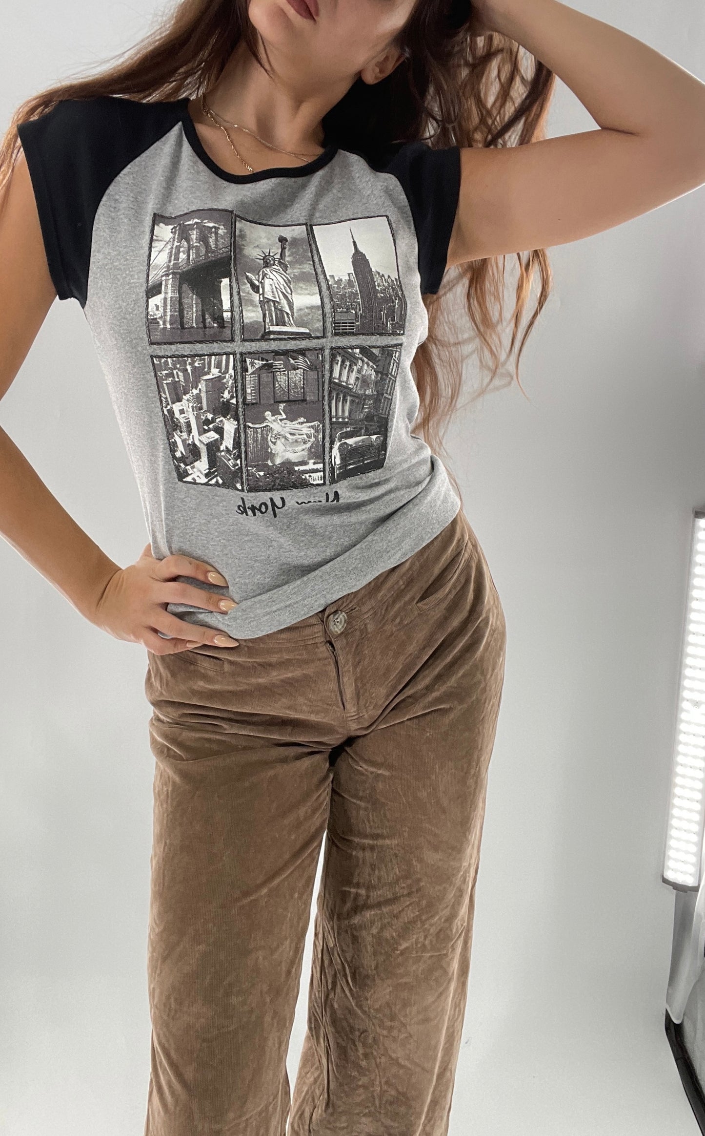 Deadstock 1990s Vintage Kavio! New York Glitter Baby T (XL)