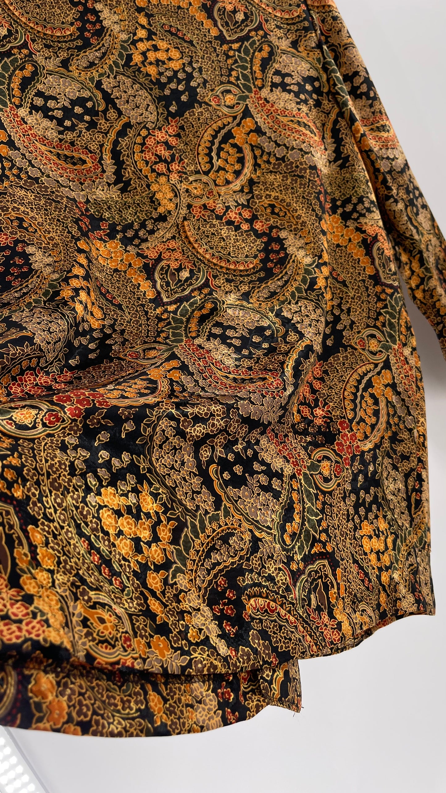 Vintage Kensington 100% Silk Blazer (Medium)