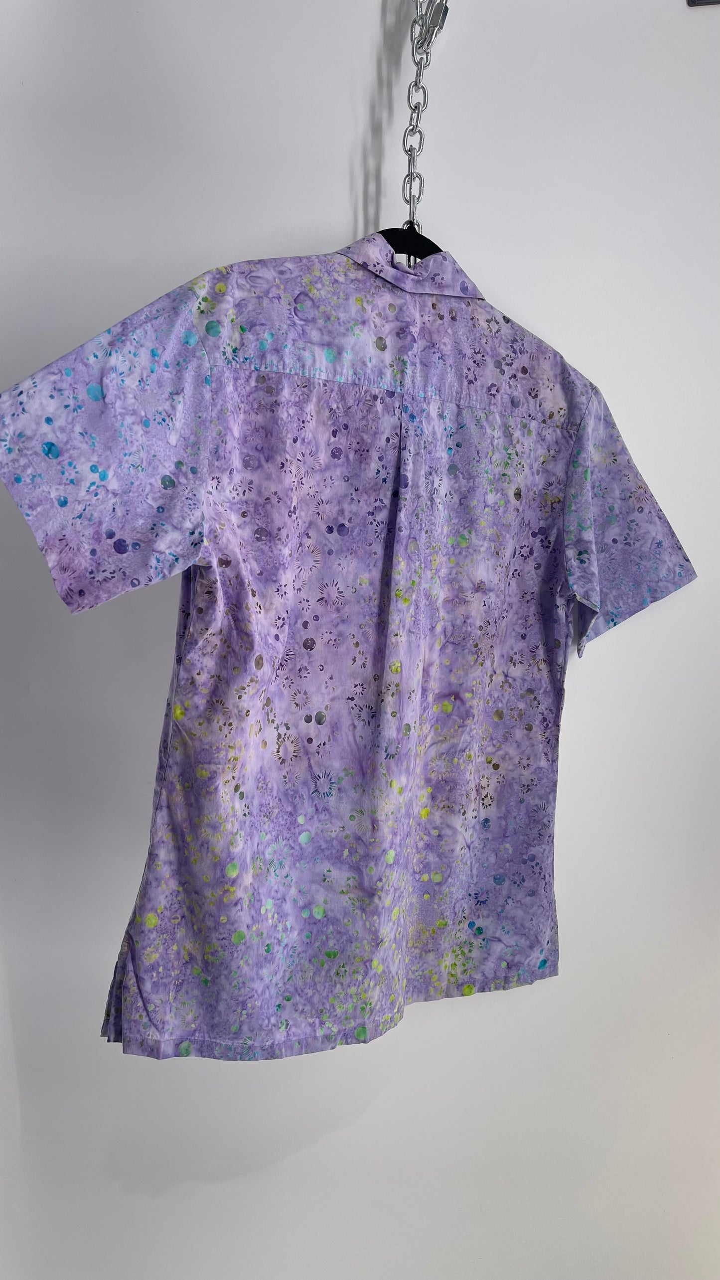 Vintage Men’s Purple Button Up (Large)