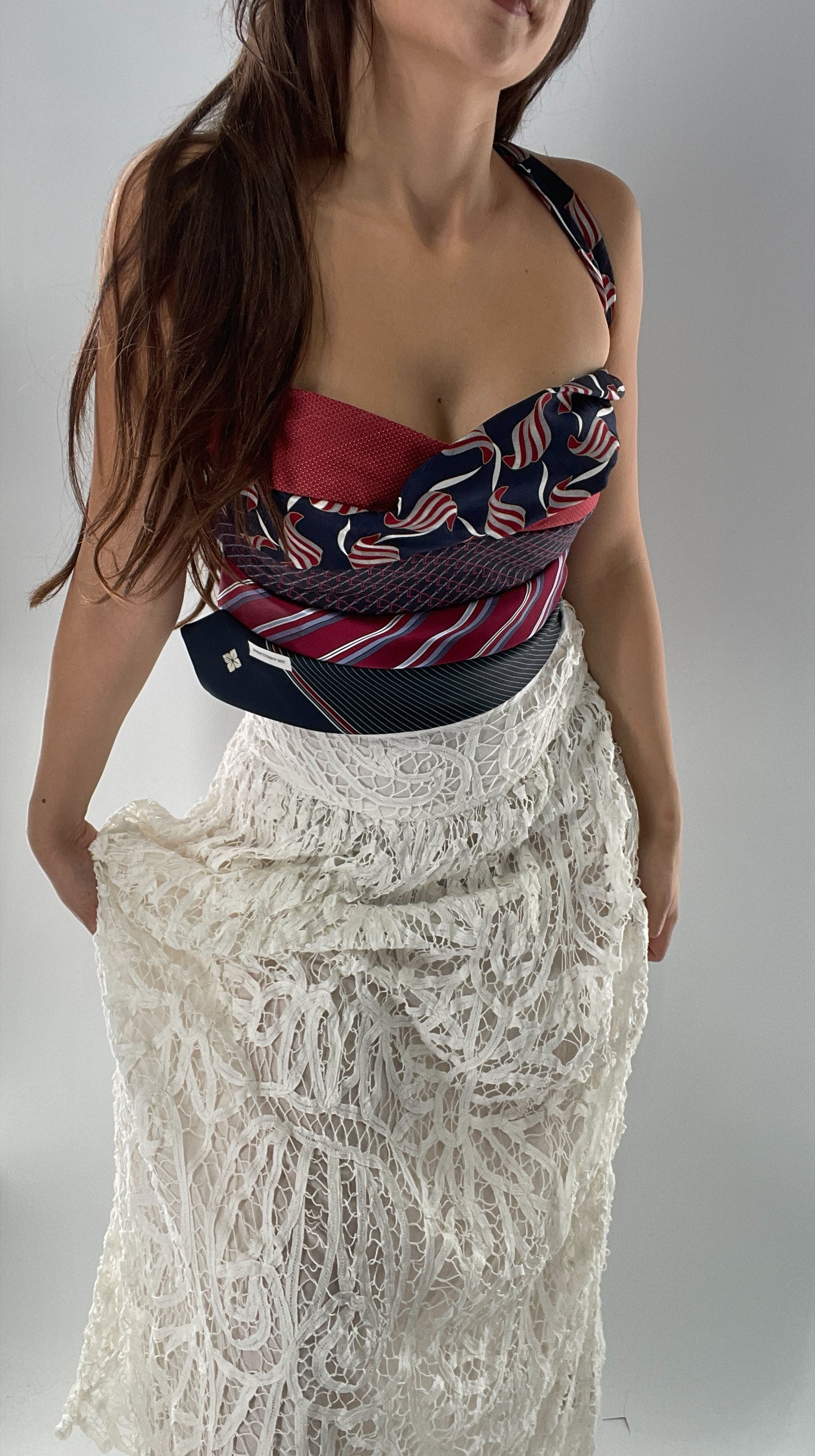 All Tied Up Fourth of July Top (One Size)