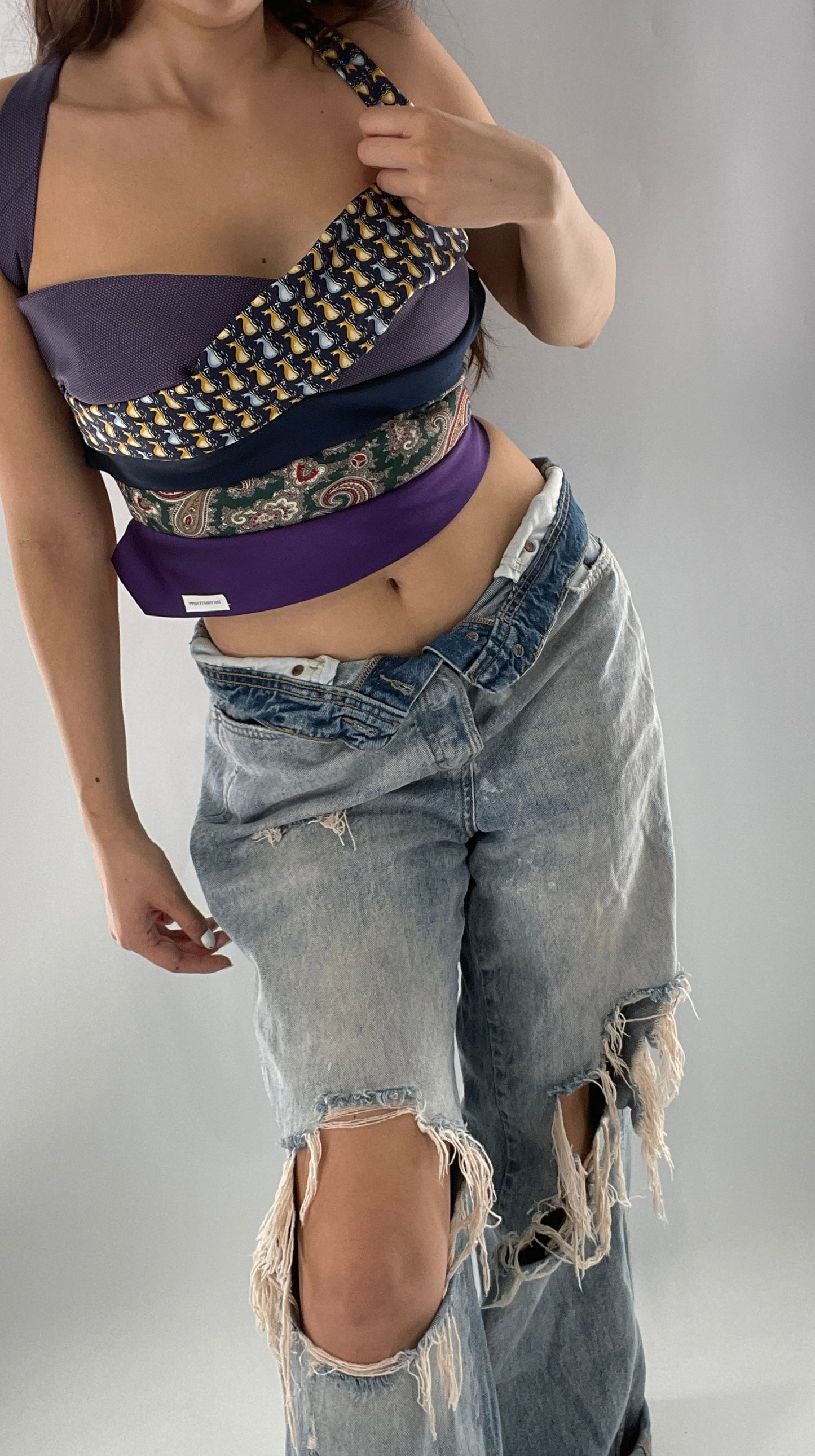 All Tied Up Custom Handmade Top (One Size)