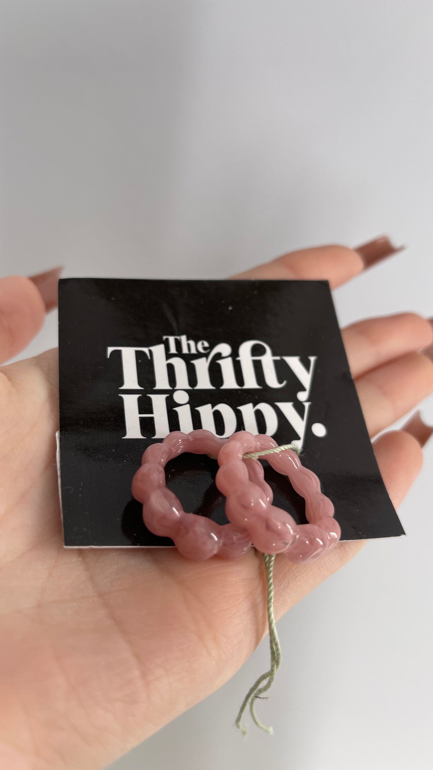 Urban Outfitters Rose Bubble Ring Set