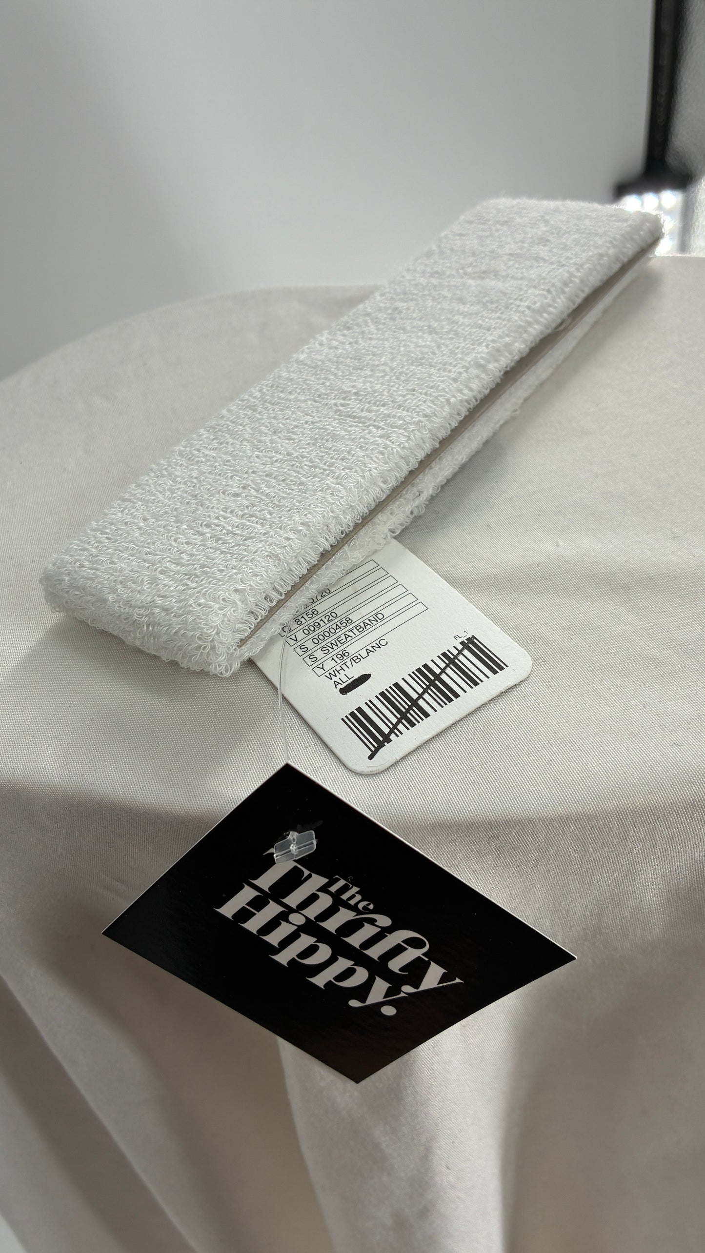 Free People Movement White Sweatband with Tags Attached