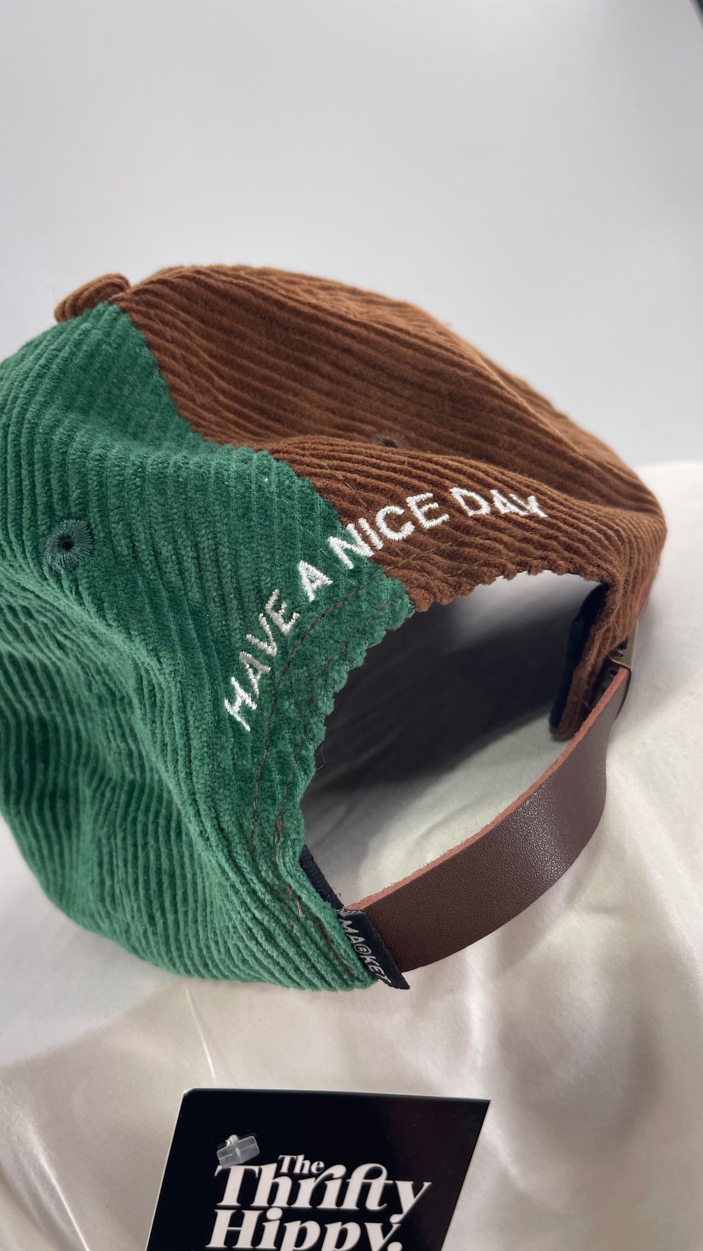 Corduroy MARKET Grow Club Baseball Hat