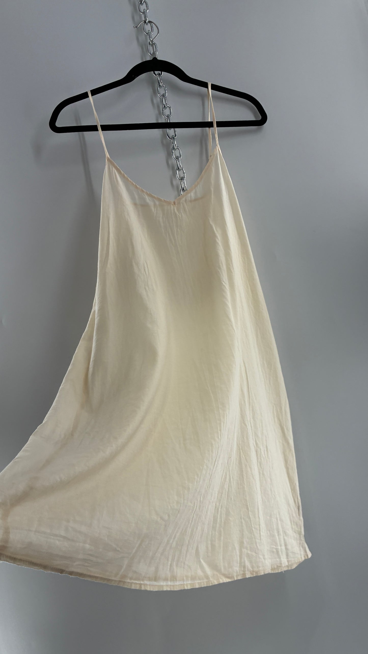 Off White Slip Dress (S/M)