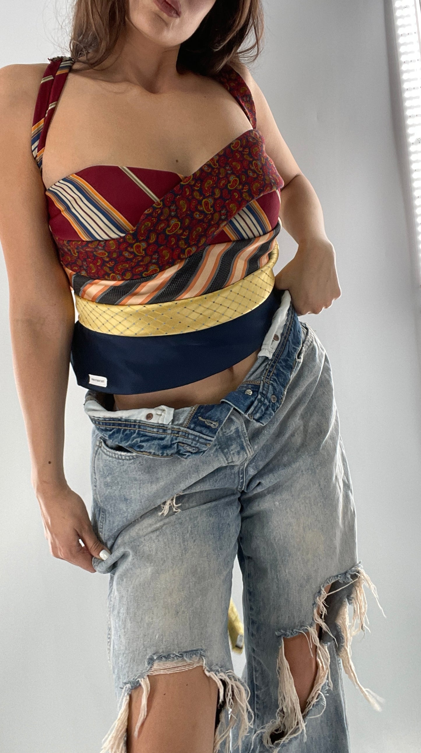 All Tied Up Custom Handmade Top (One Size)