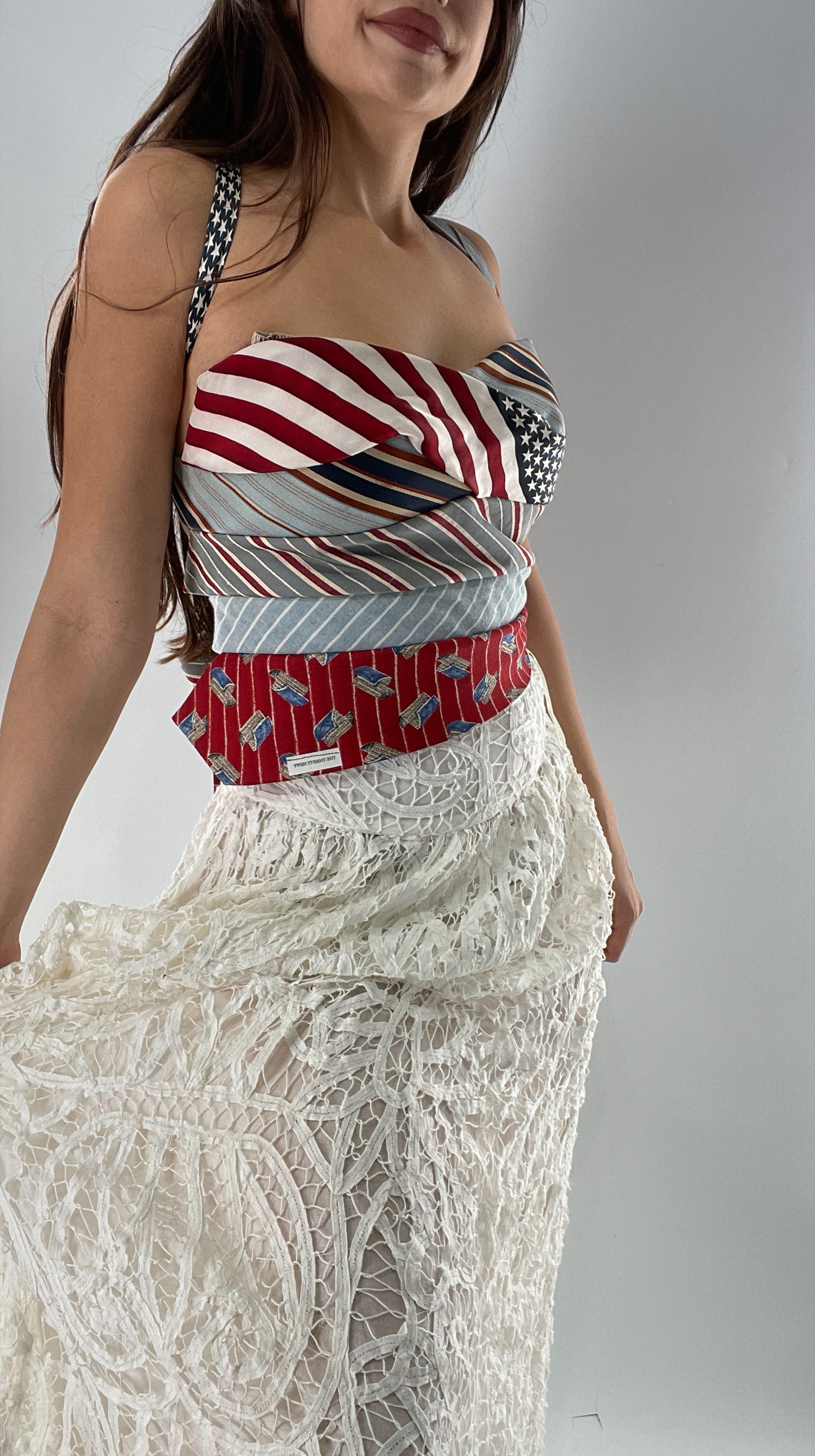 All Tied Up Custom Fourth of July (One Size)