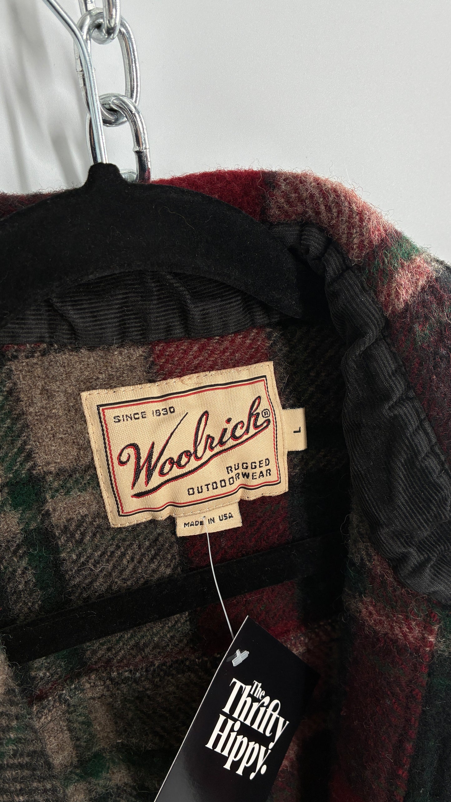 WOOLRICH Vintage WOOLRICH (85% wool) Thick Flannel Jacket (Large)