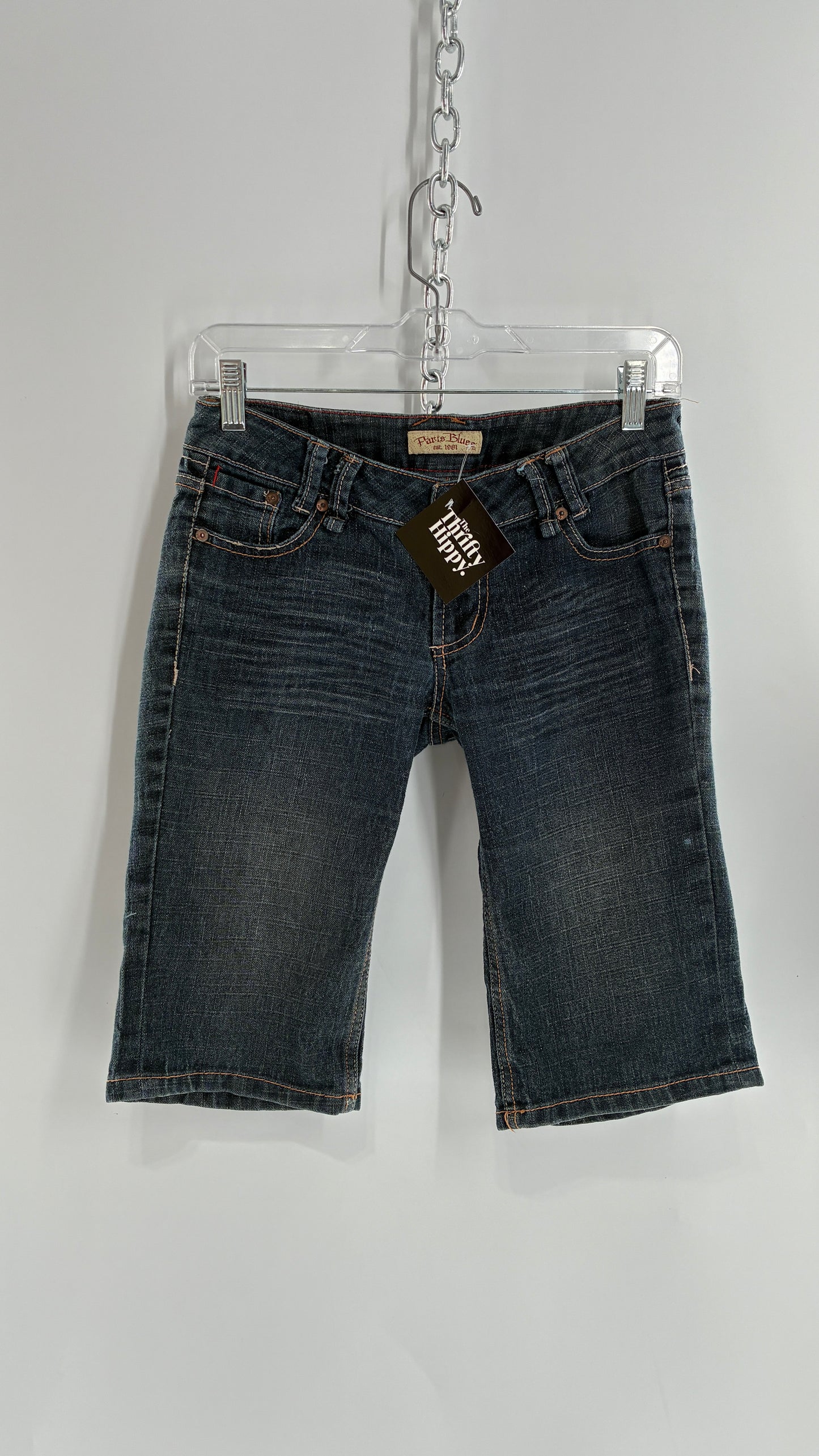 Vintage PARIS BLUES Low Rise Denim Shorts (3)