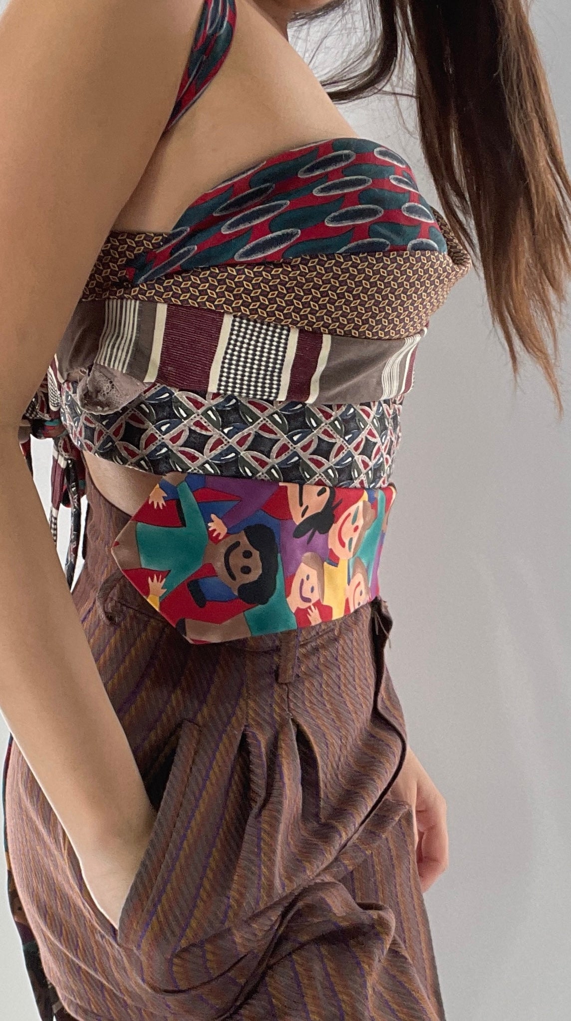 All Tied Up Custom Handmade Top (One Size)
