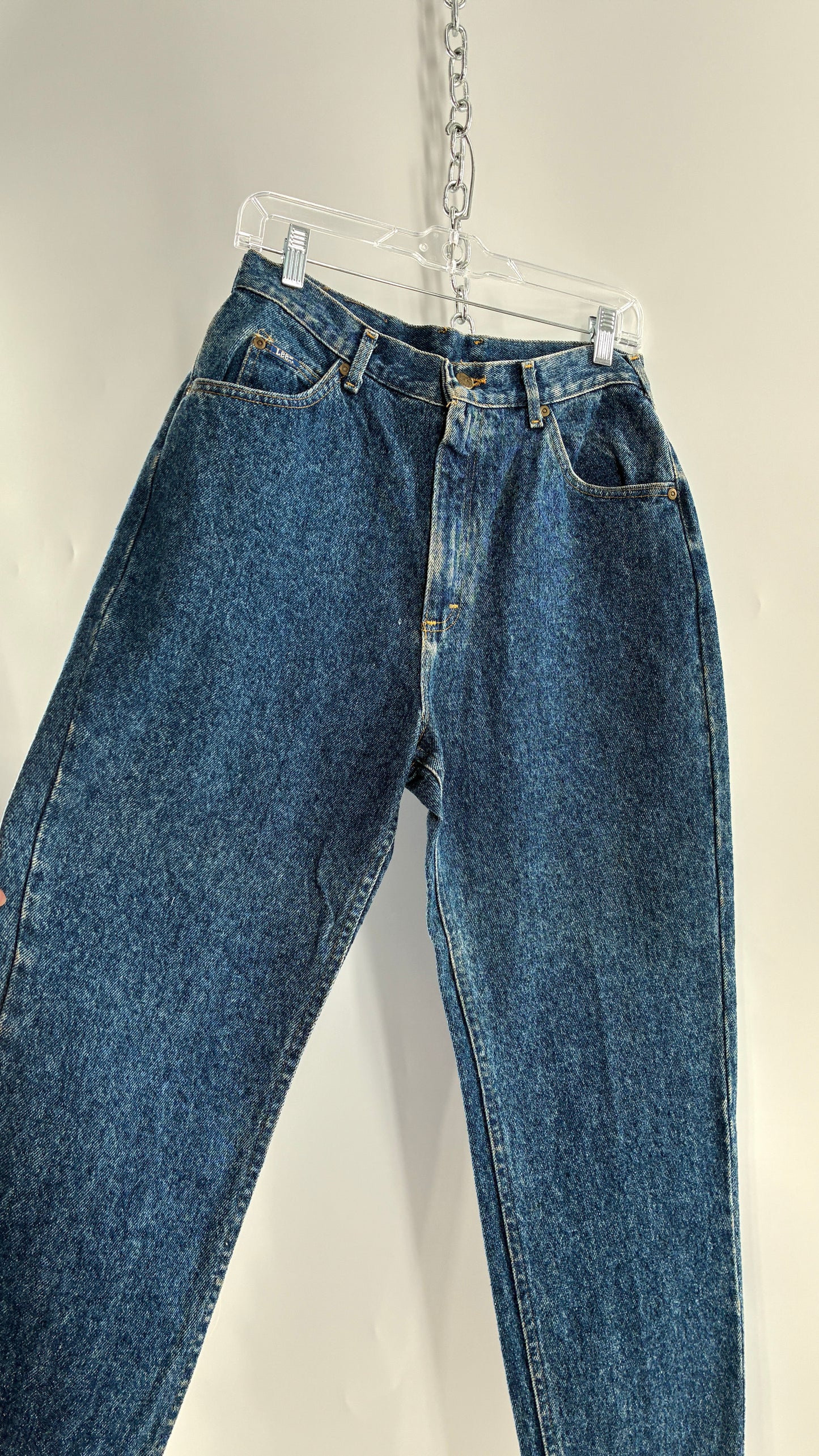Deadstock Vintage 1980s Lee Stone Wash Mom Jean (12P)