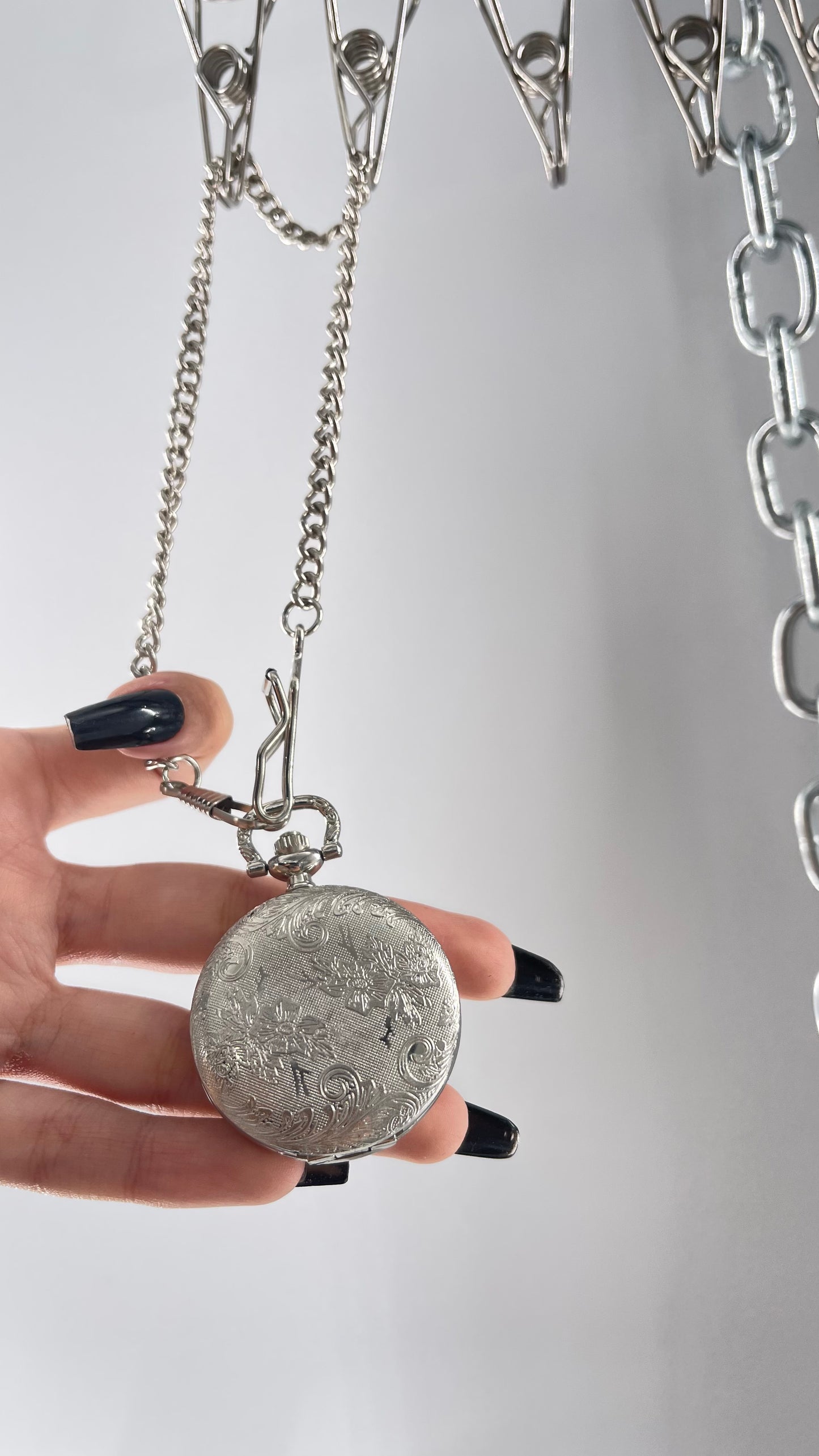 Vintage Watch Choker/Pocket Watch with Chain