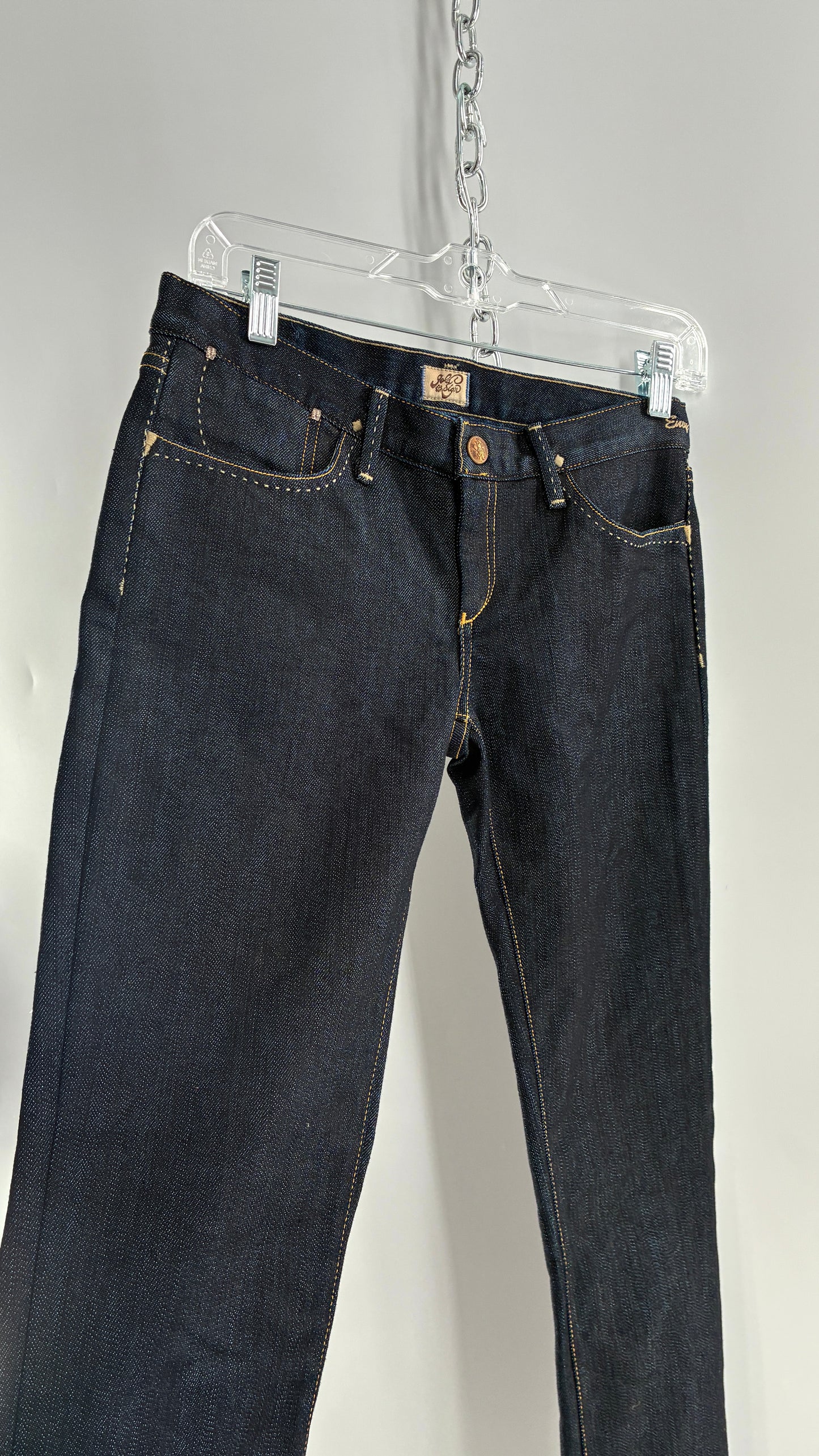 Vintage GOLD SIGN Dark Wash Low Rise Jeans (26)