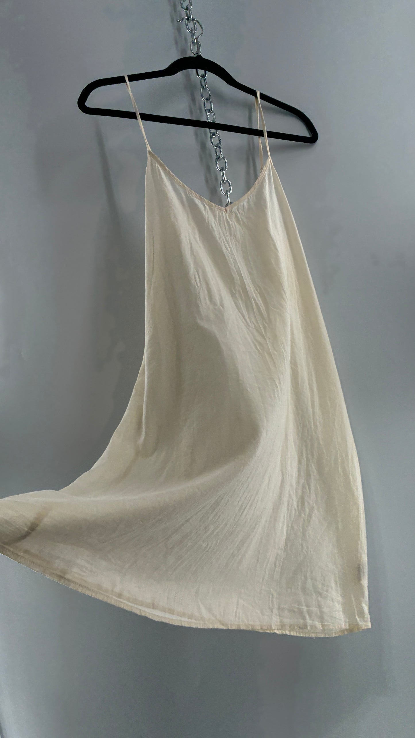 Off White Slip Dress (S/M)