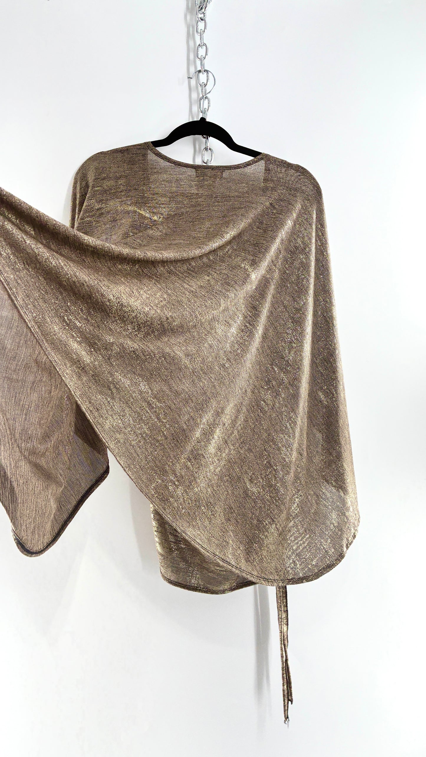 Free People Multi Metal Tone Cape (One Size)