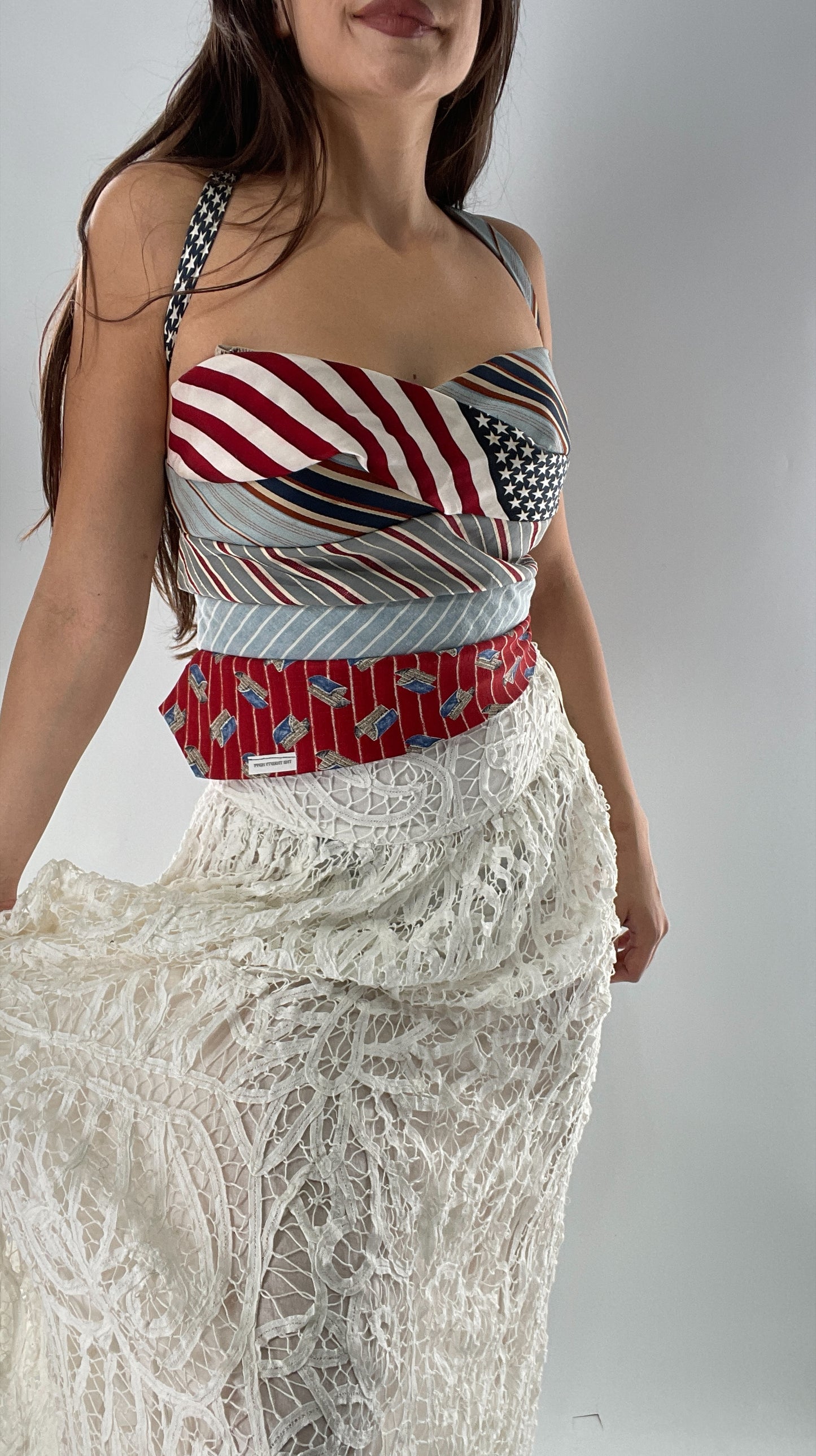 All Tied Up Custom Fourth of July (One Size)