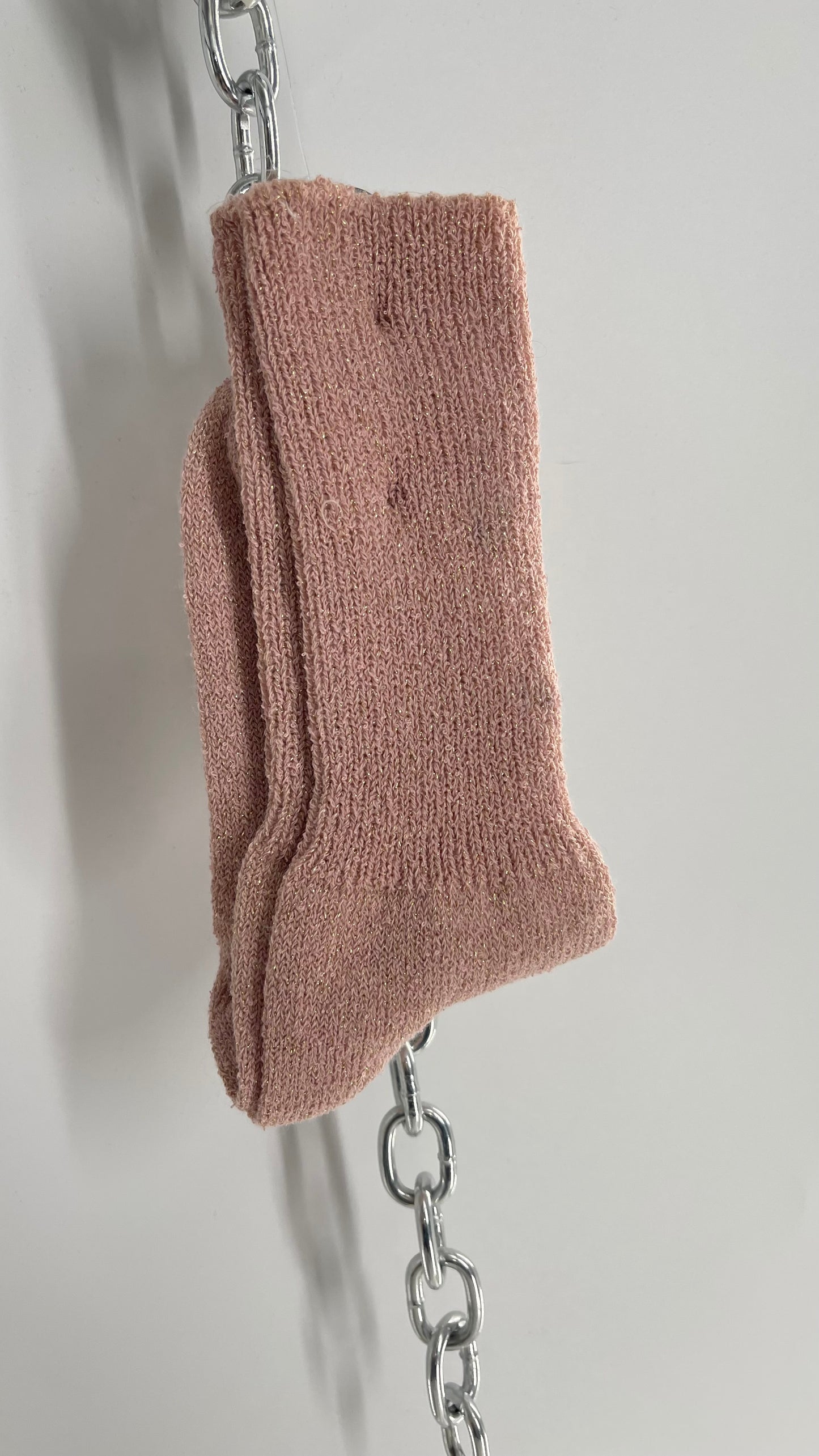 Free People NWOT Tinsel Pink Socks