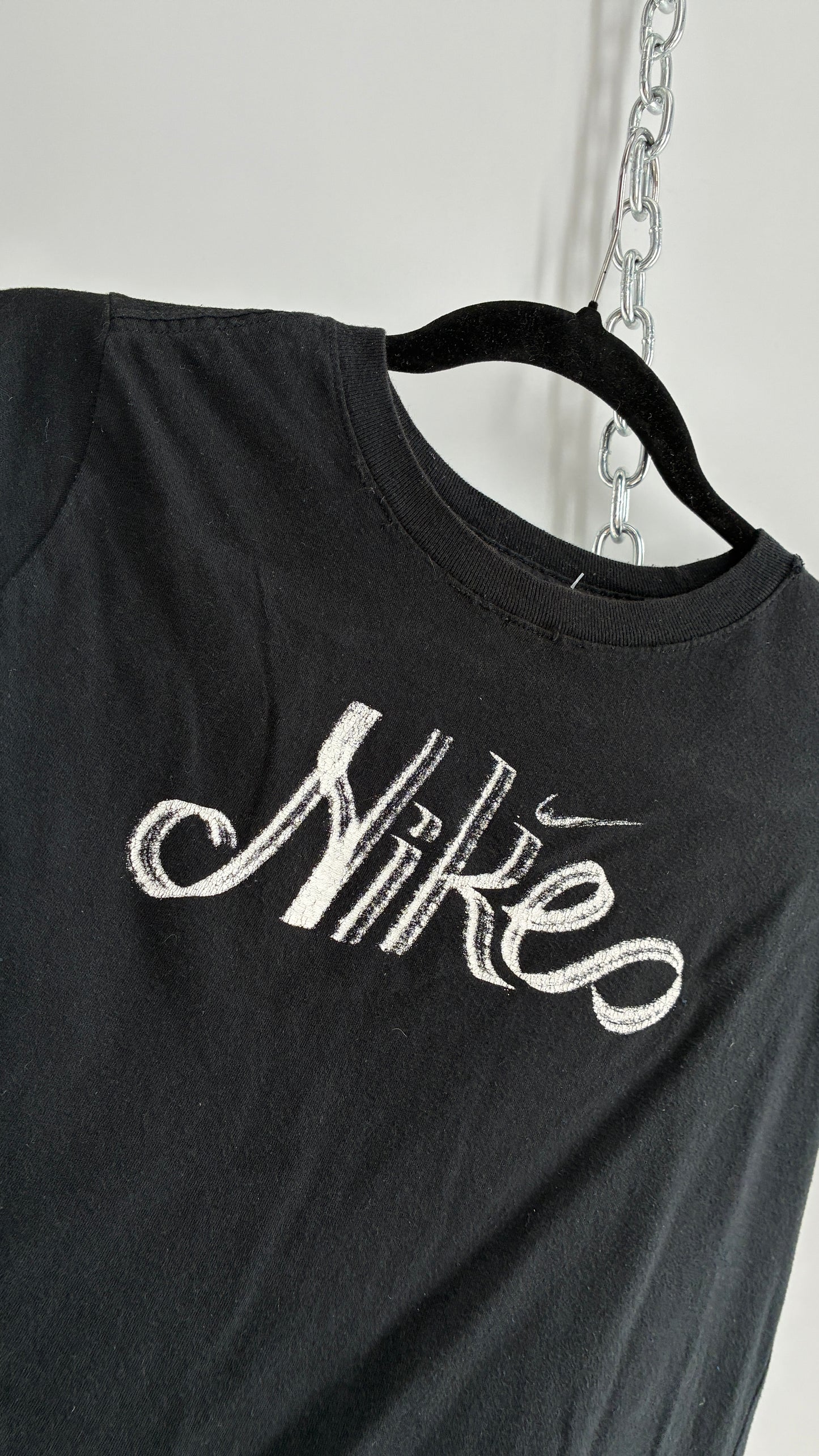 Vintage NIKE Black Baby T (Large)