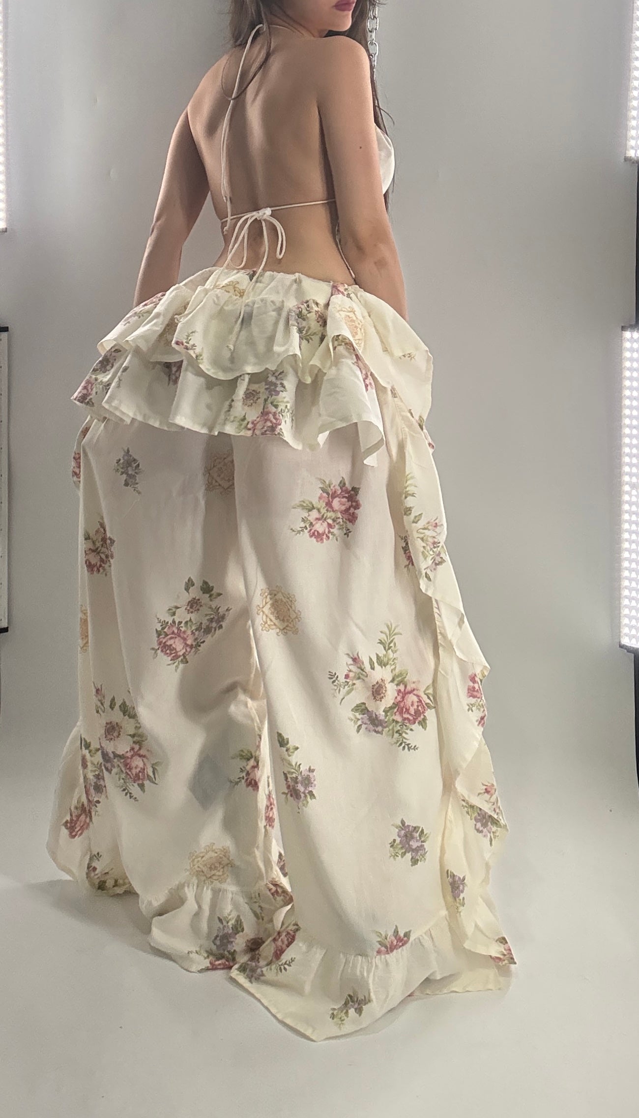 Vintage Handmade Floral Two Piece Set (XS-XL)