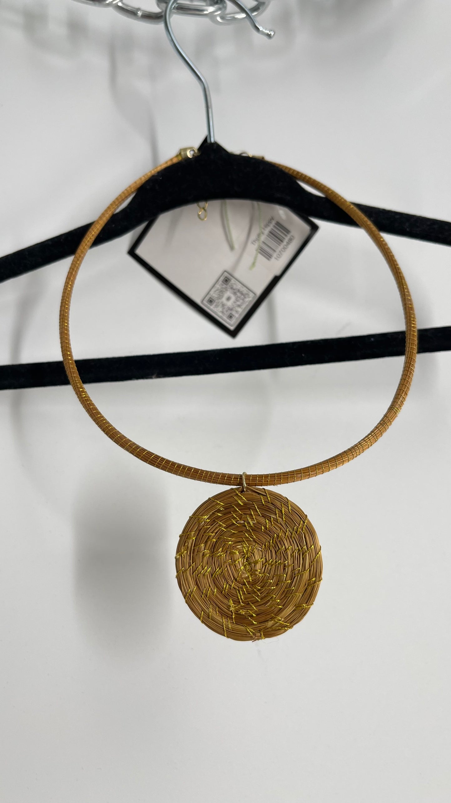Imported Choker Capim Dorado Handmade Artisanal from Brazil