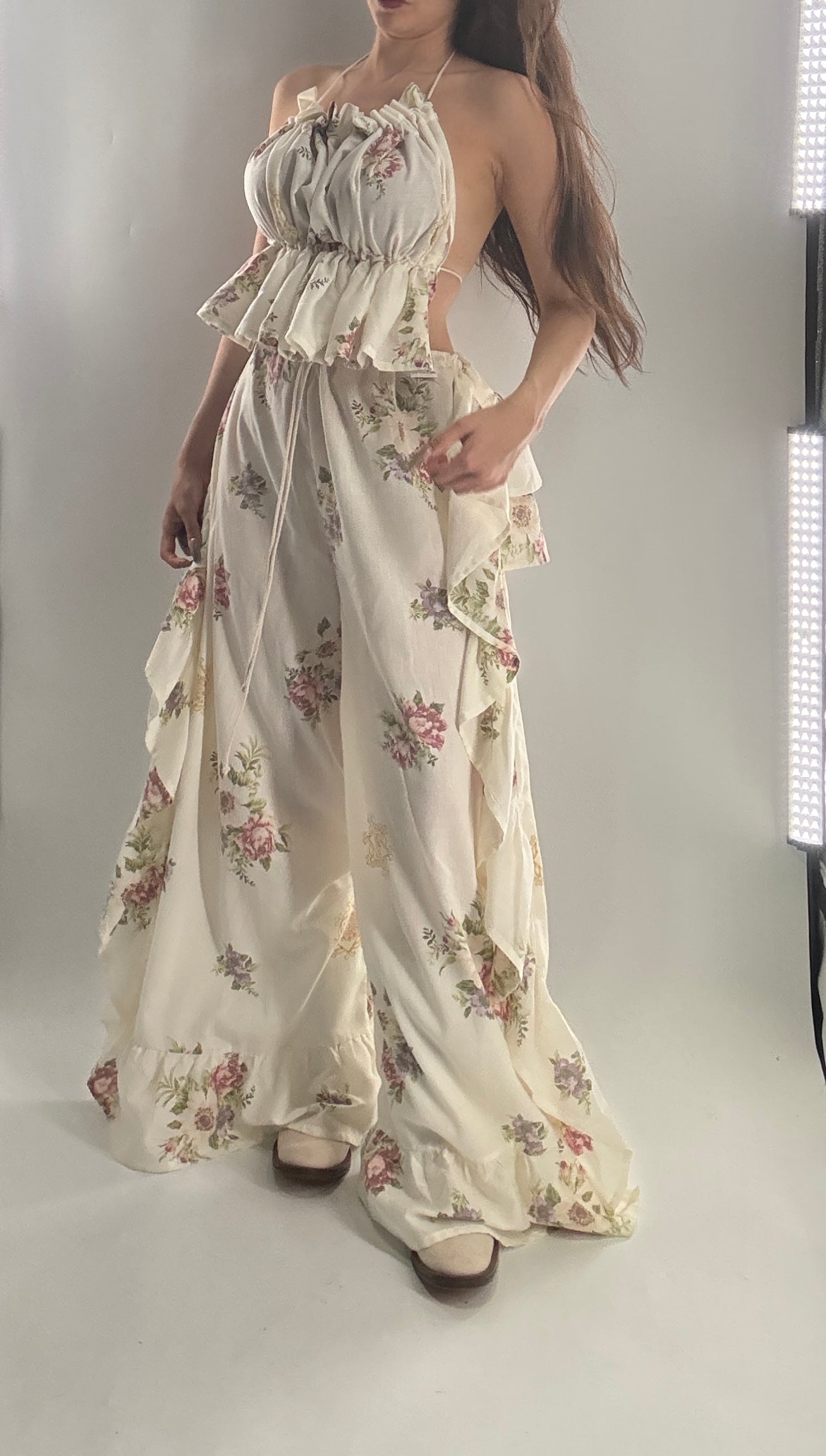 Vintage Handmade Floral Two Piece Set (XS-XL)