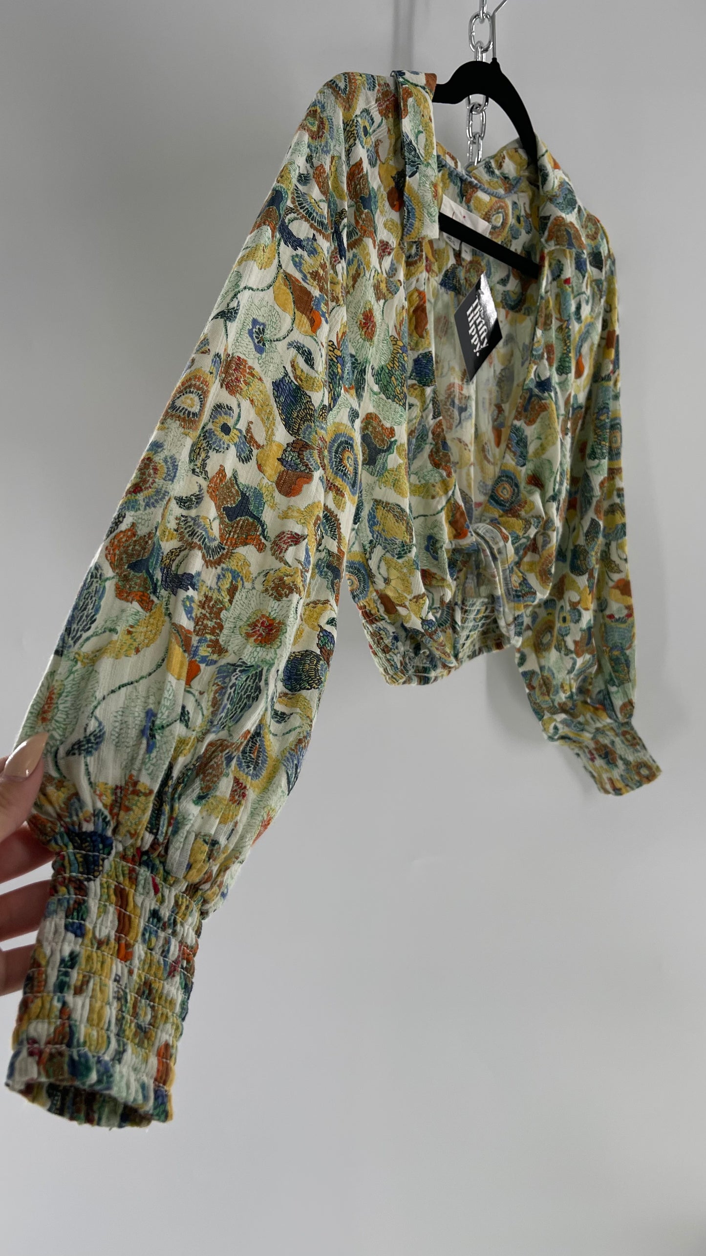 Anthropologie Collared Crop (XXS)