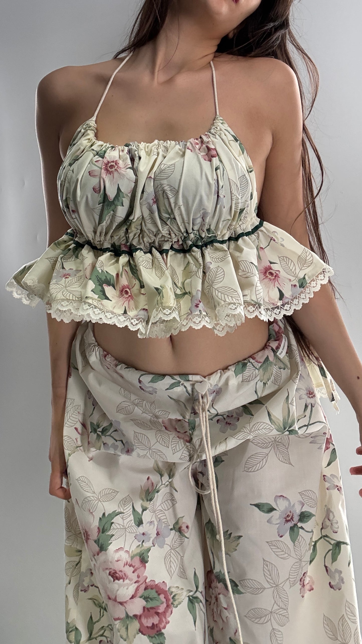 Vintage Floral Handmade Two Piece Play Set (XS-M)