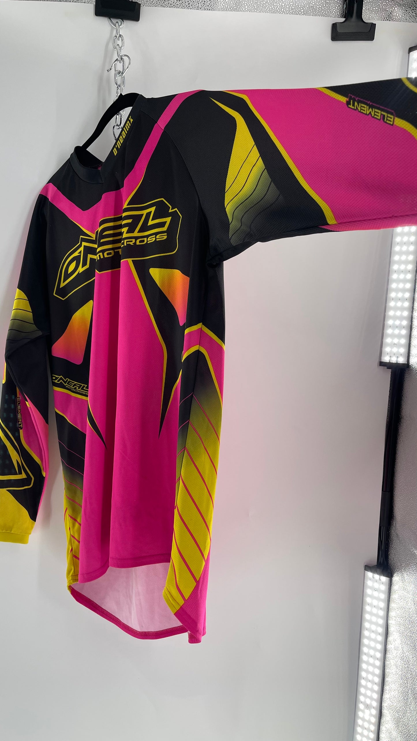 Vintage ONEAL MOTOCROSS Hot Pink Neons JERSEY (XXL)
