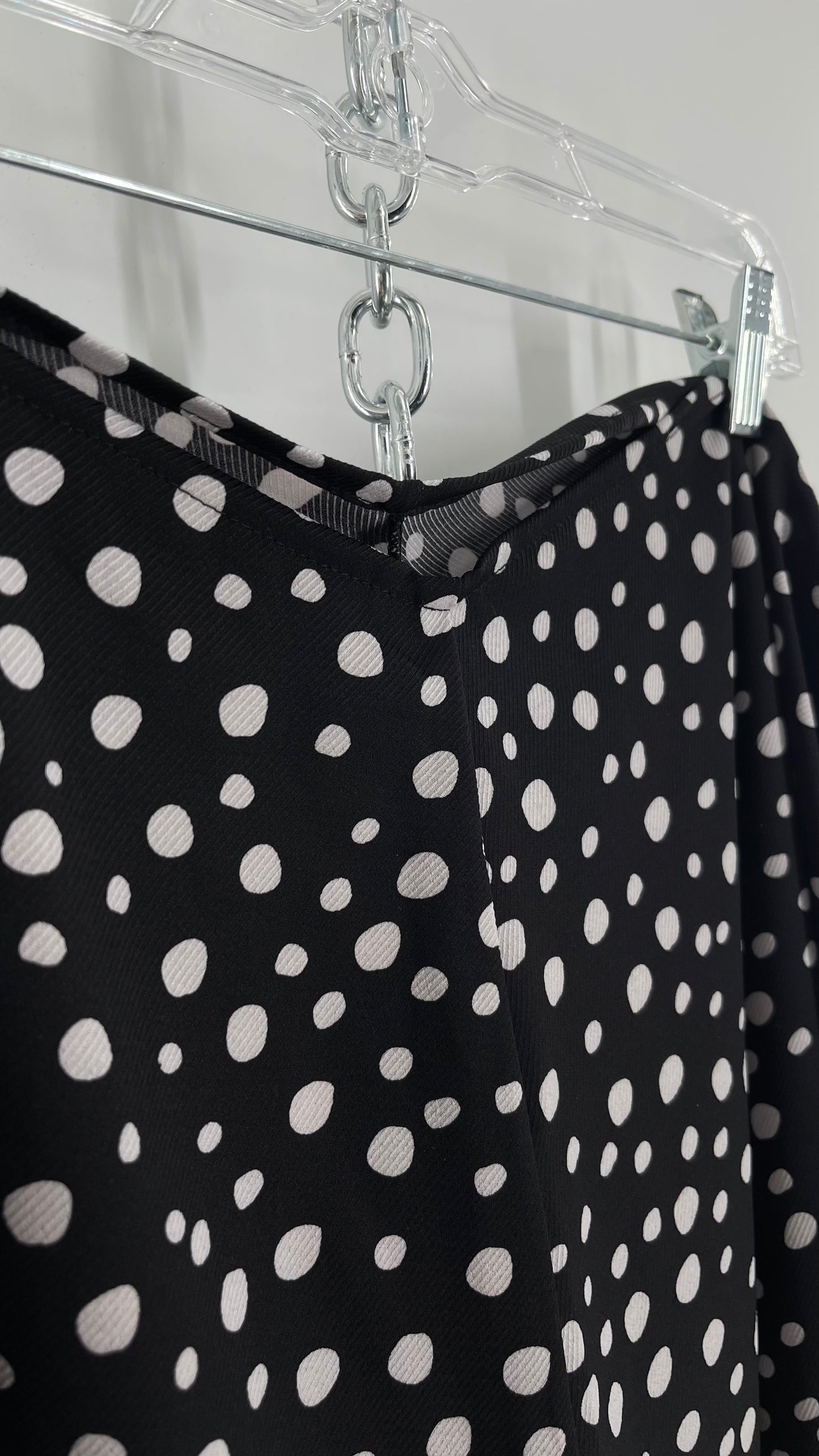 Handmade 9 in 1 Jumpsuit Covered in Black/White Dalmatian Polka Dot Pattern (One Size) •AS SEEN ON TIKTOK•