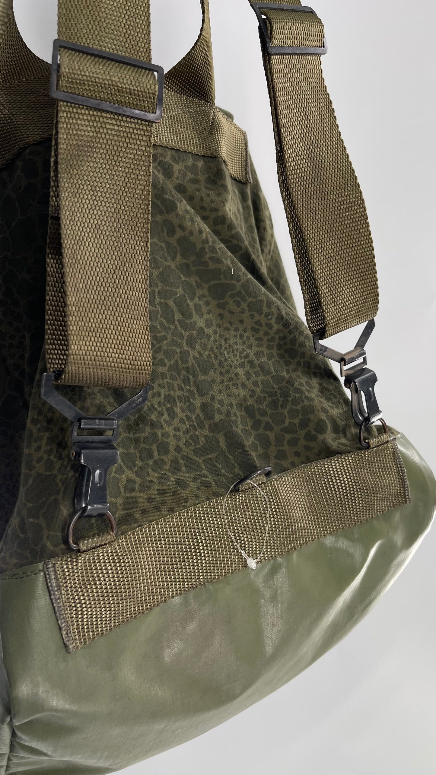 Urban Outfitters Army Green Huge Laundry/Luggage Style Bag with Tags Attached