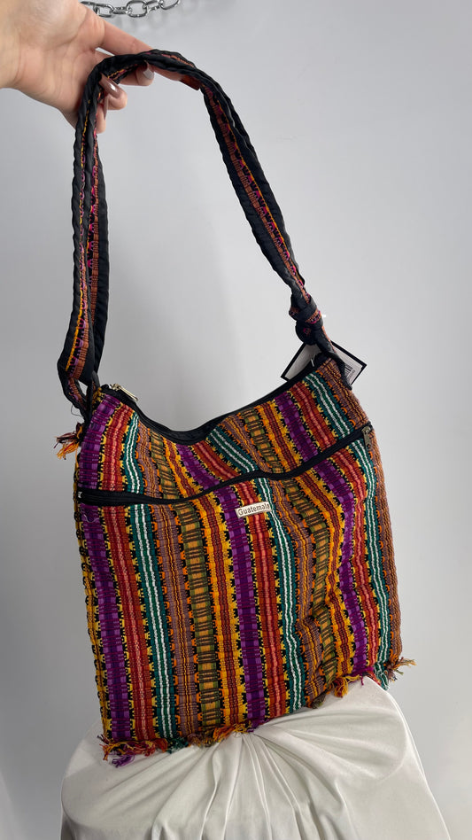 Vintage Guatemalan Woven Handmade Purse
