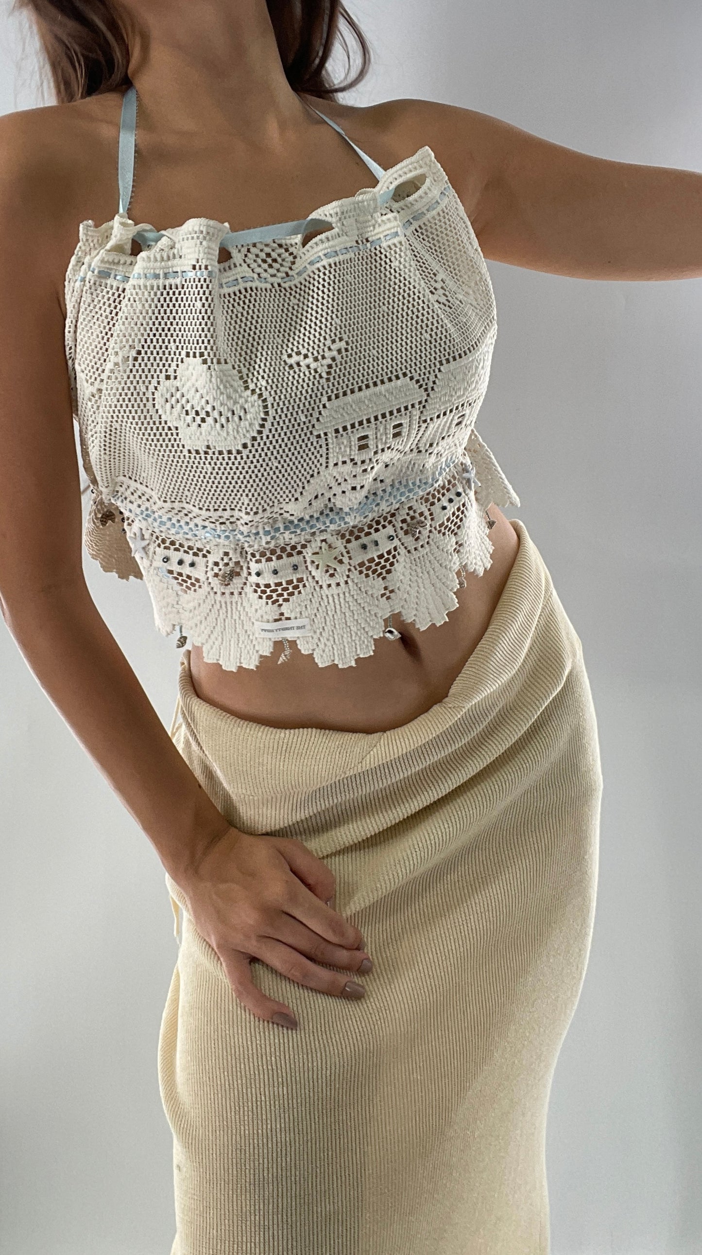 Cape Cod Custom Handmade Vintage Backless Top (XS-XL)