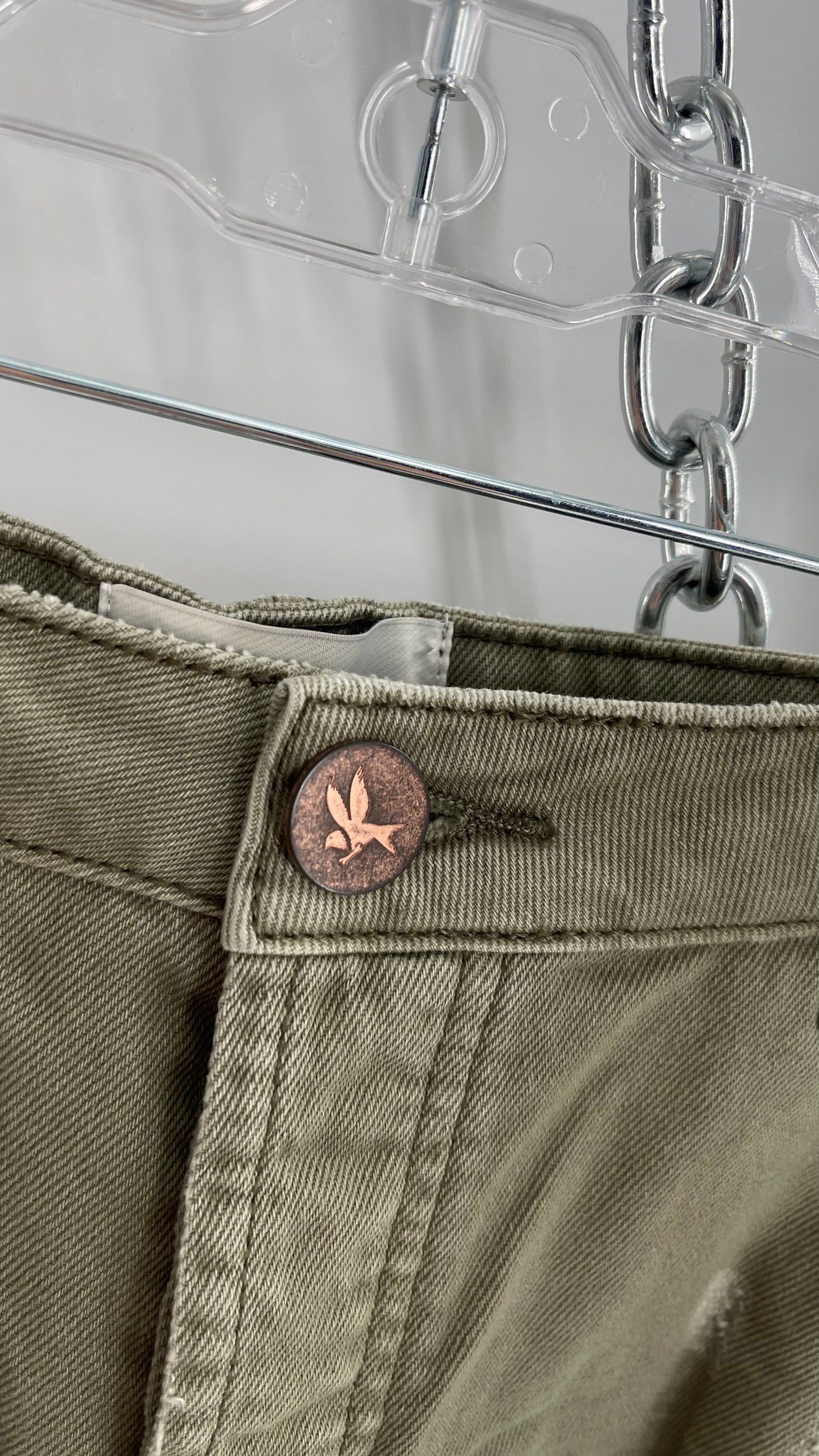 One Teaspoon SUPER KHAKI BANDITS LOW WAIST DENIM SHORTS with Tags Attached (29)