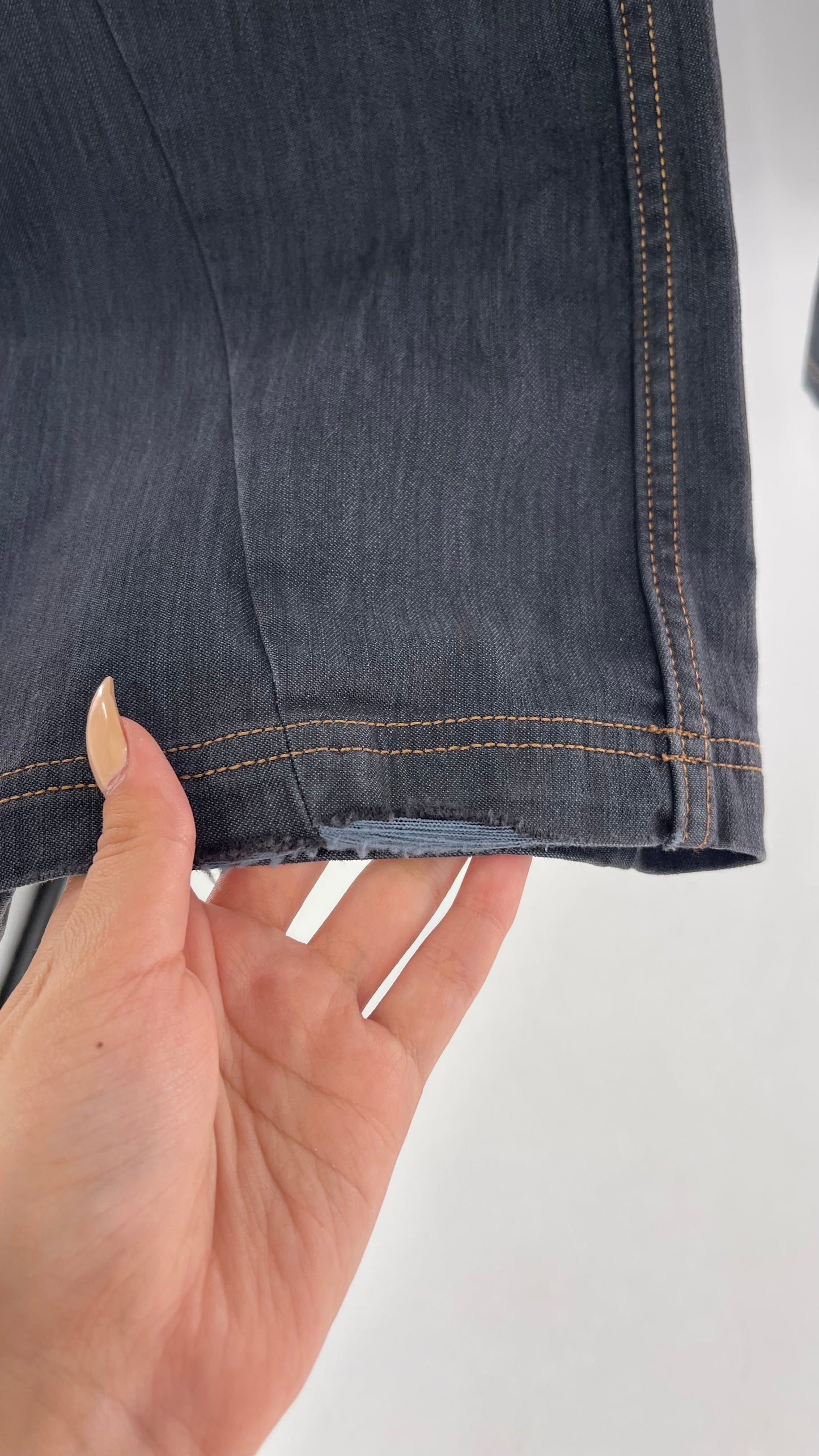 Athleta Flare Denim Cargos (6)
