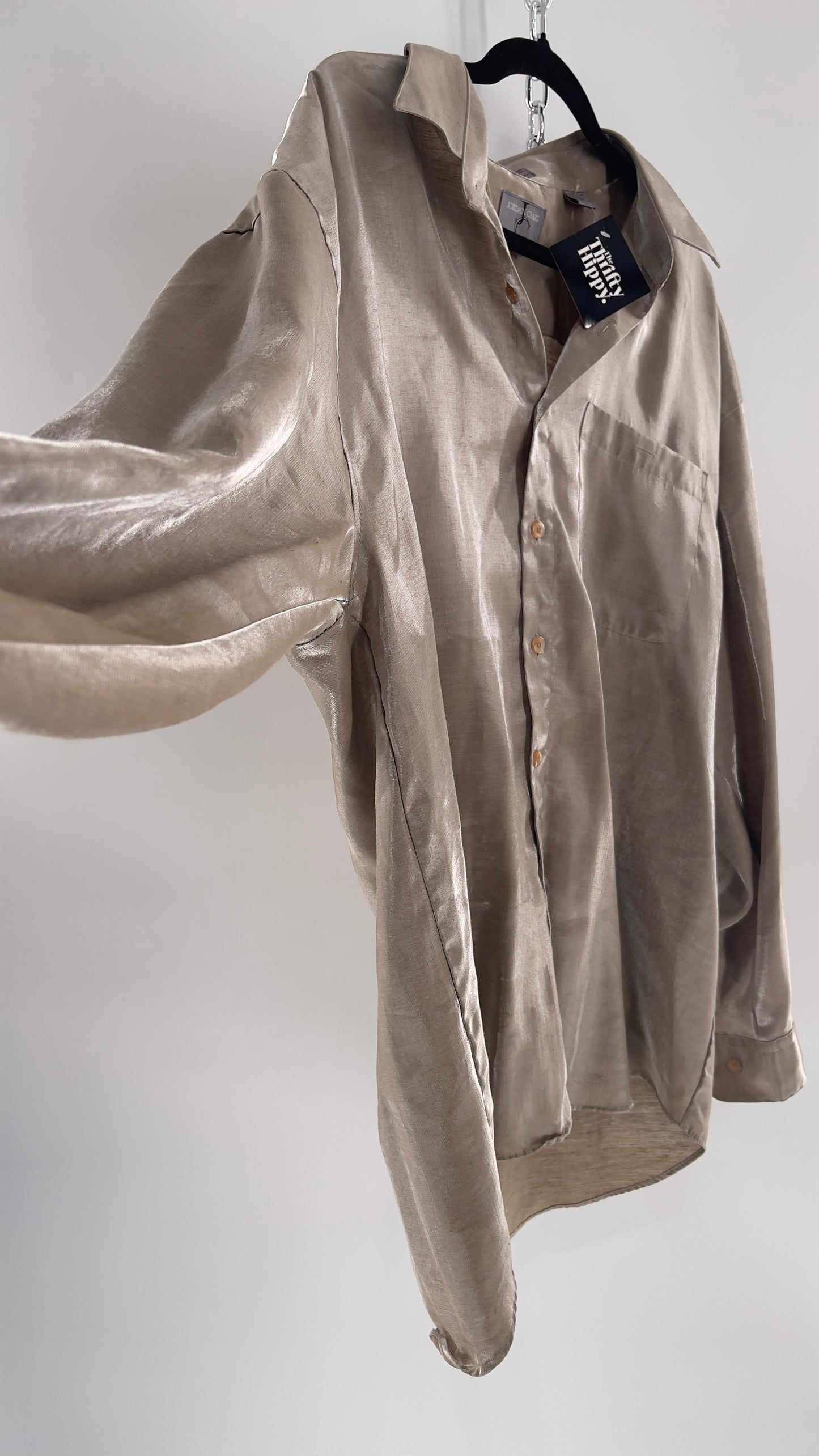 Jordan Craig Molten Metal Button Up (XXL)