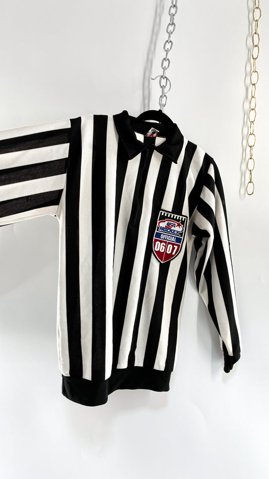 Vintage 1970s Referee USA HOCKEY Official 06/07 Top (Small)