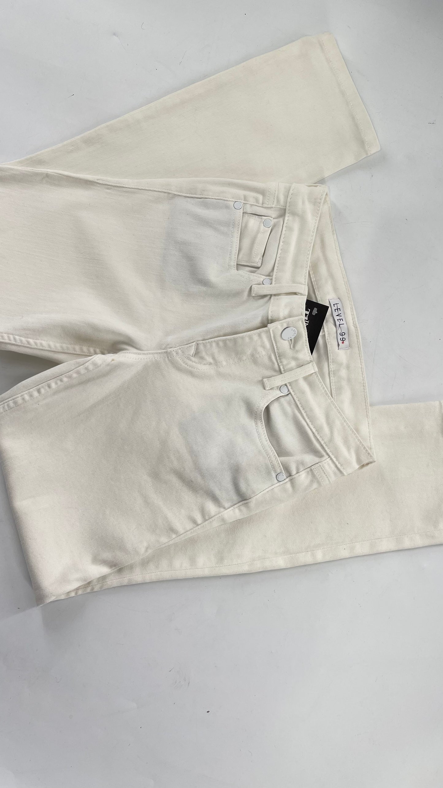 Level 99 White Jeans (25)