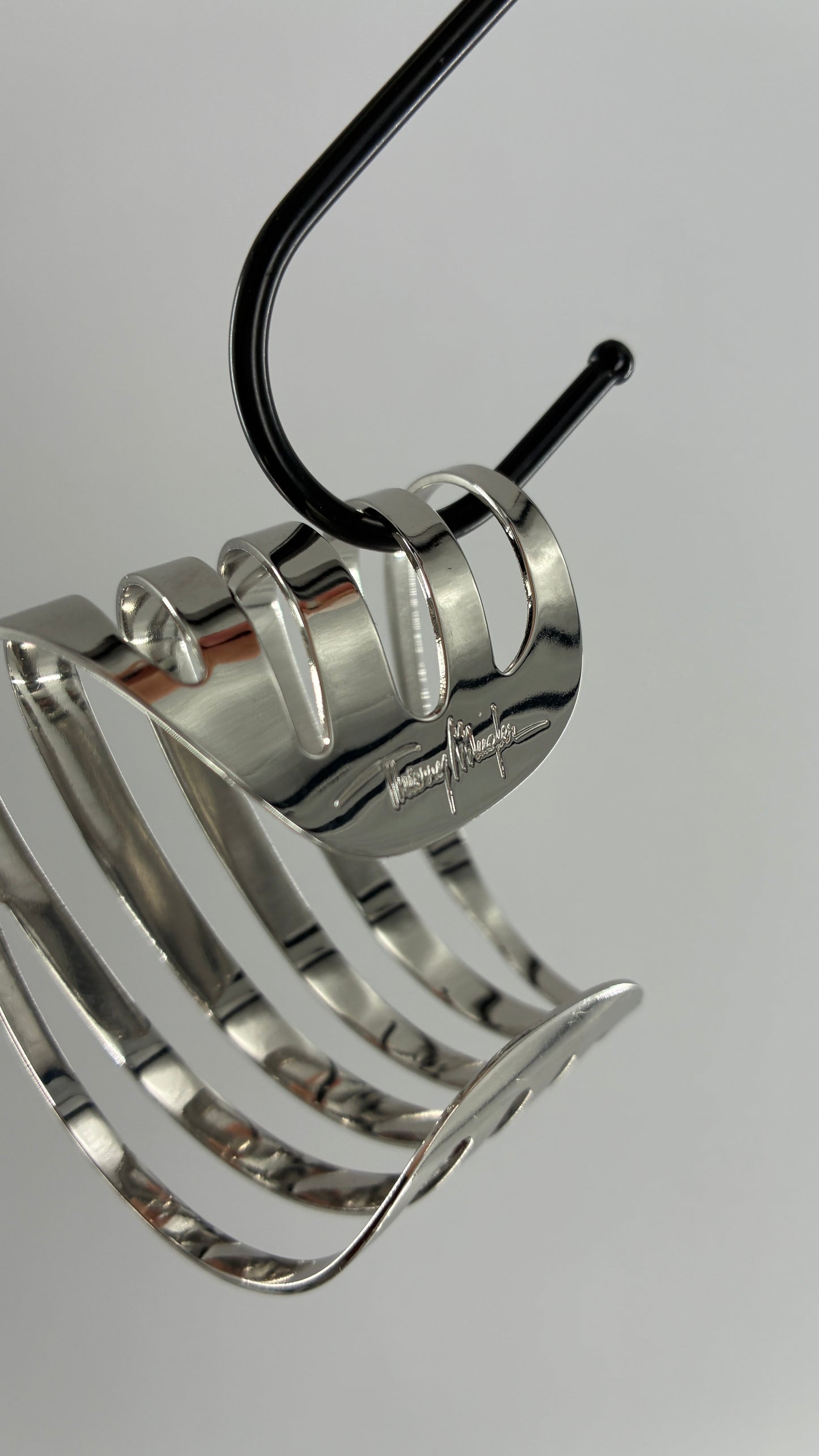 Thierry Mugler Cuff and Embellished Bangle Bracelet Set