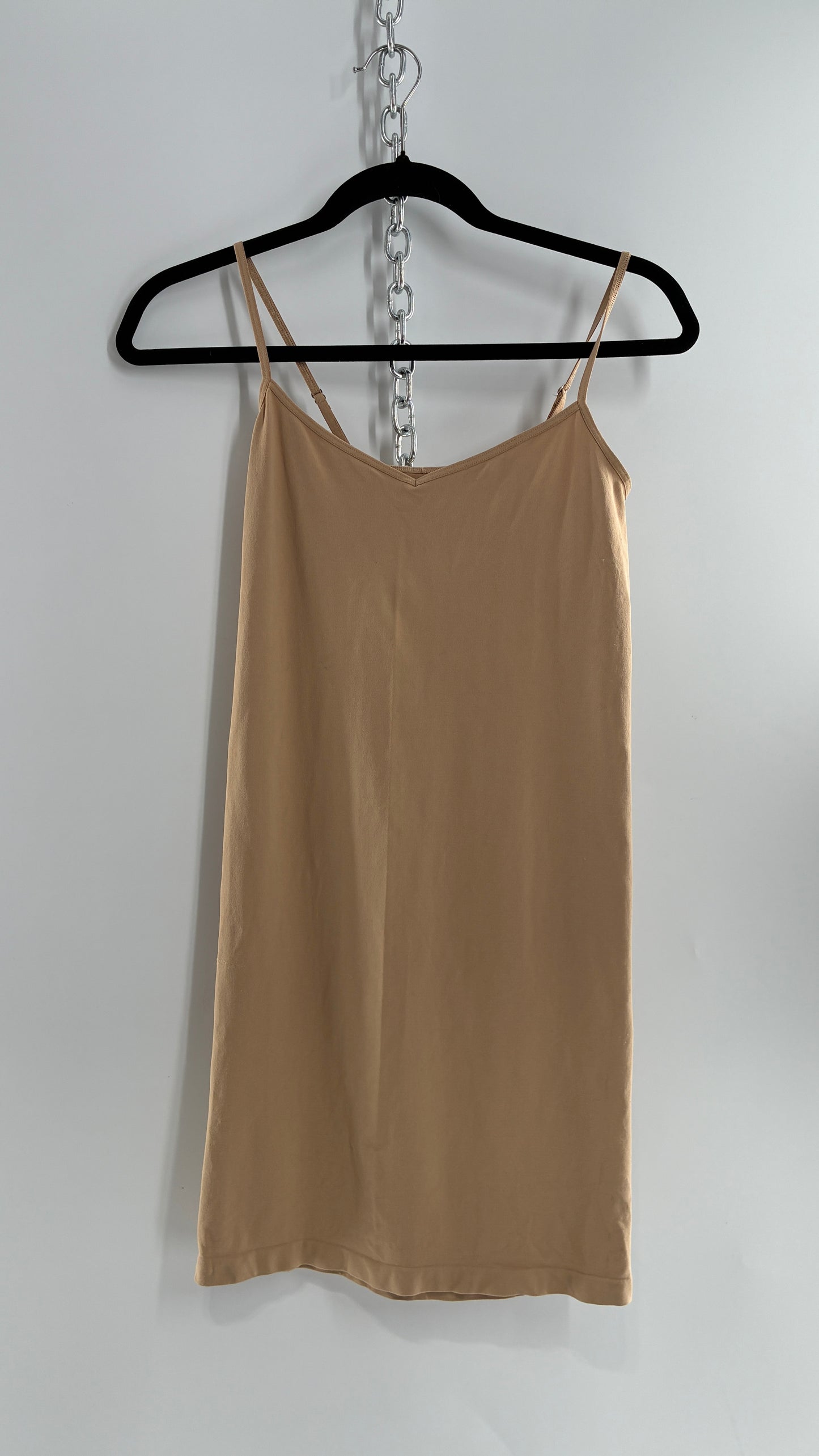 Intimately Free People Tan Stretchy Slip (M/L)