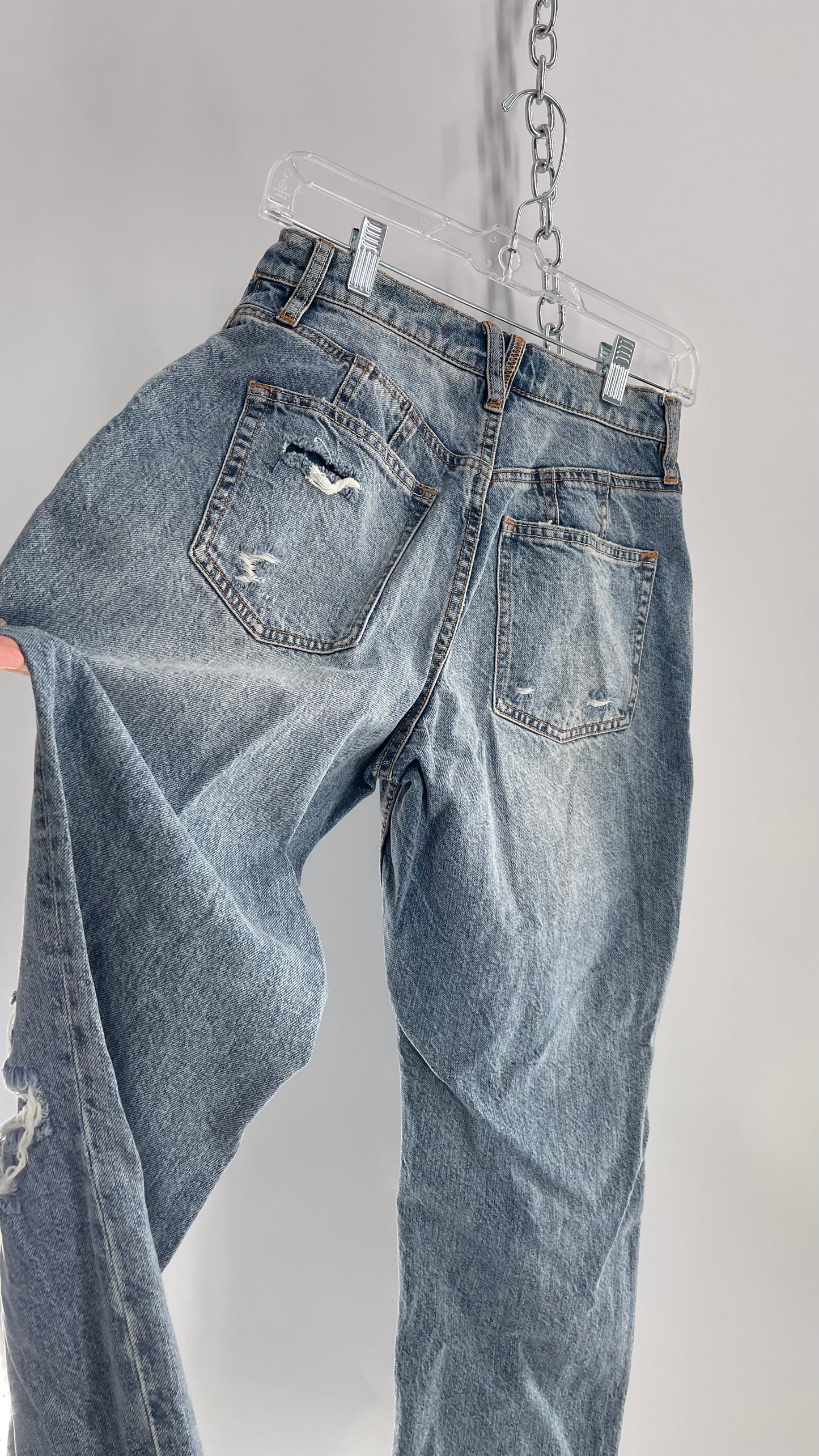 Free People Distressed Jeans with Tags Attached (26)