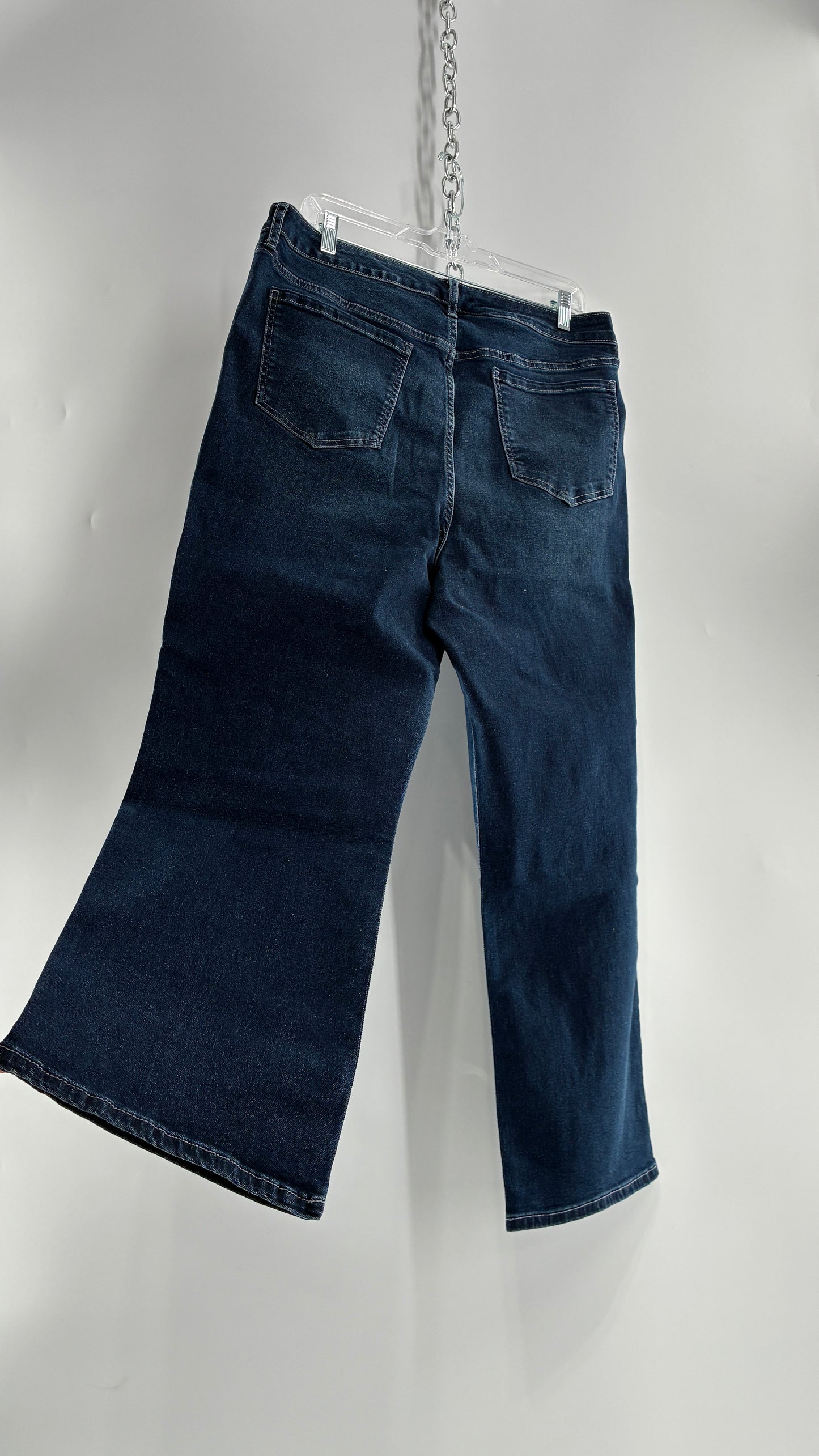 NINE WEST Cropped Button Front Jeans (16)