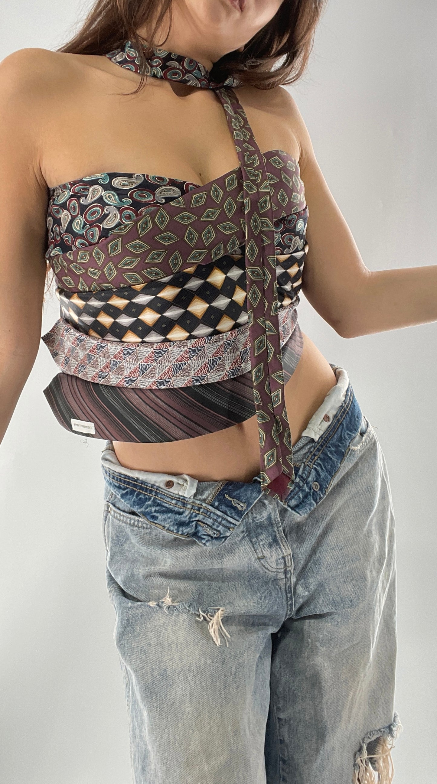 All Tied Up Custom Handmade Top (One Size)