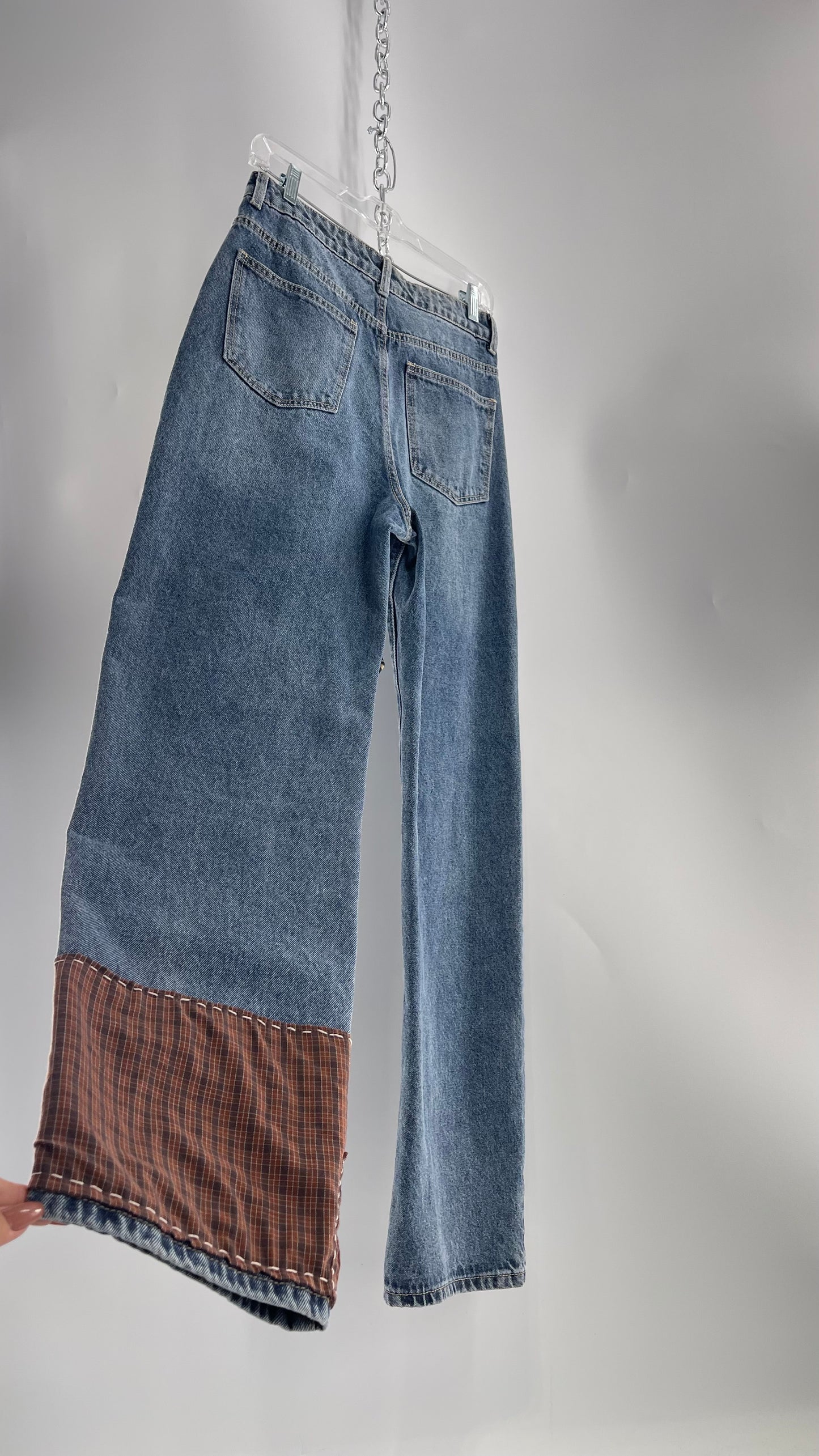 CUSTOM Hand Made Hand Sewn Patchwork Sun Dazed Denims (26)