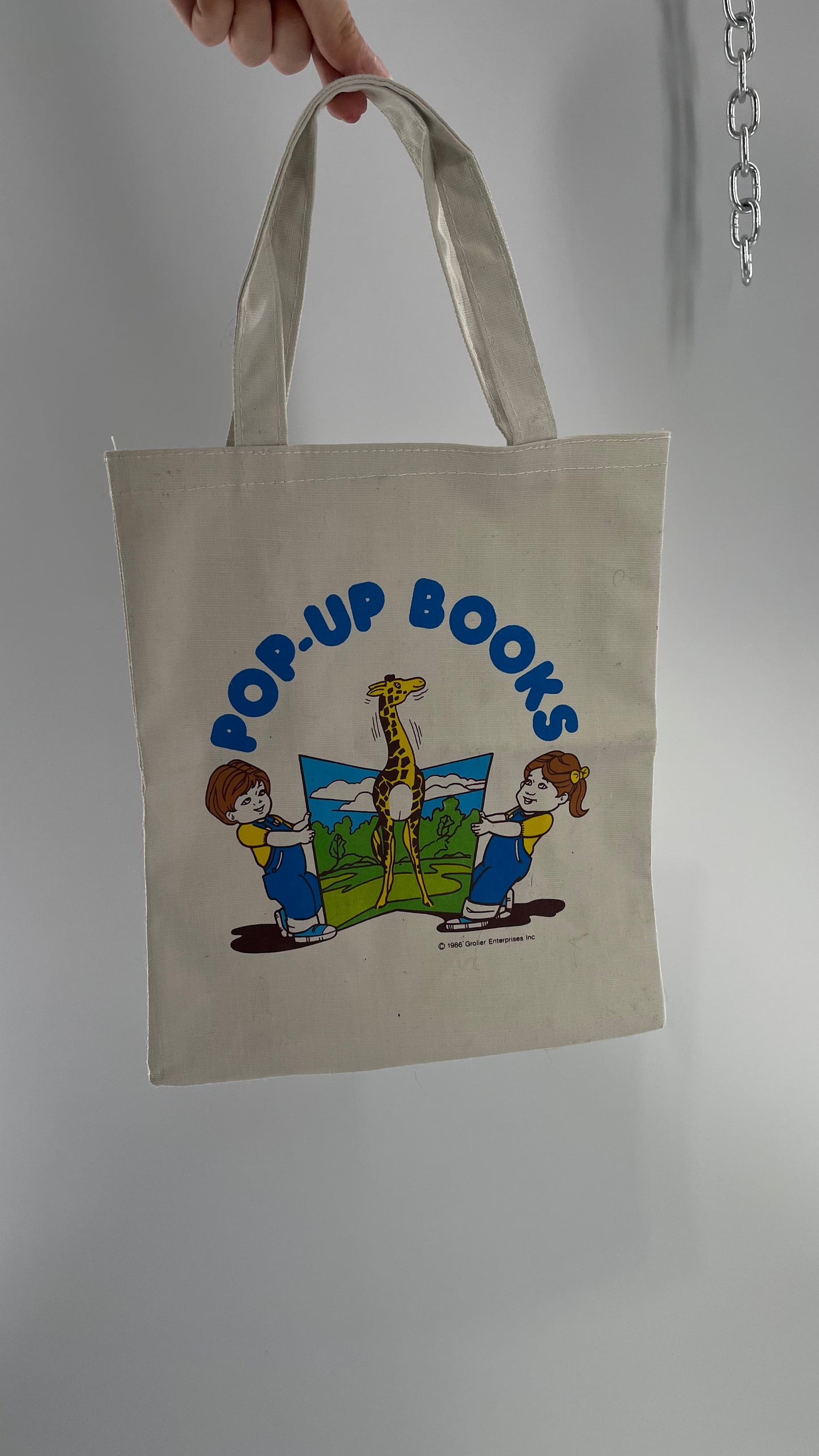 1986 Pop Up Books Mini Tote