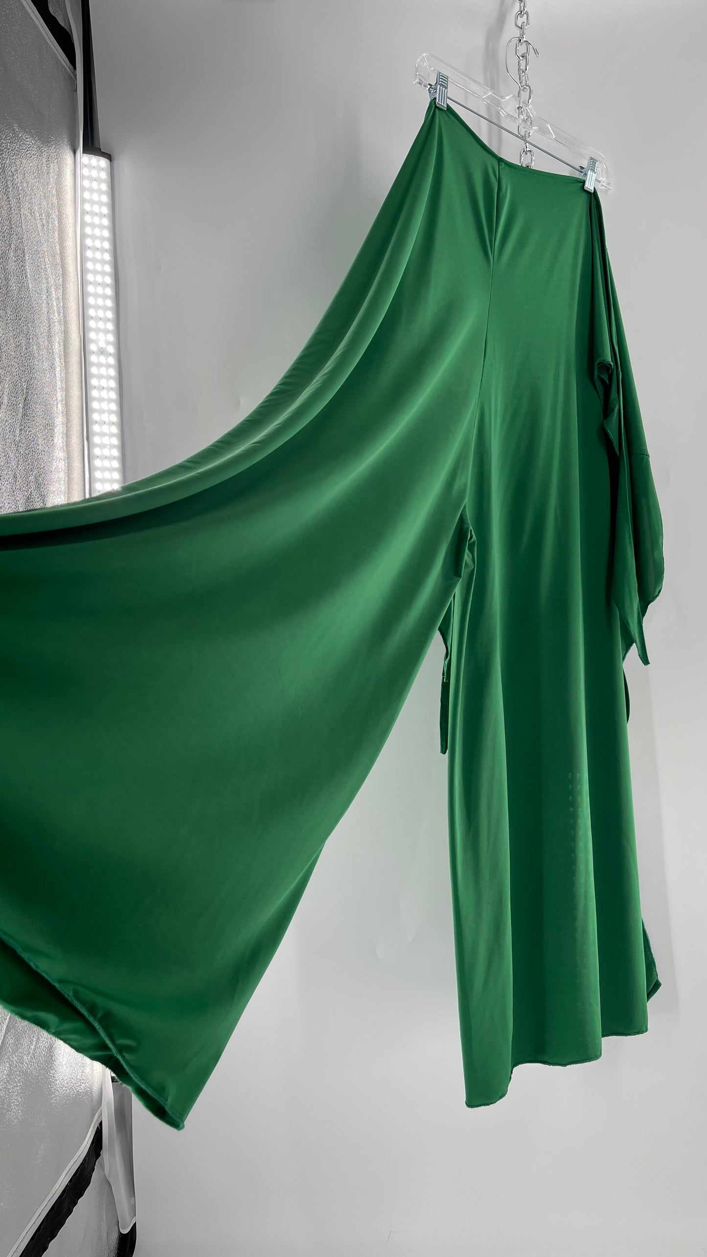 Handmade 9 in 1 Kelly Green Lycra Jumpsuit (One Size) •AS SEEN ON TIKTOK•